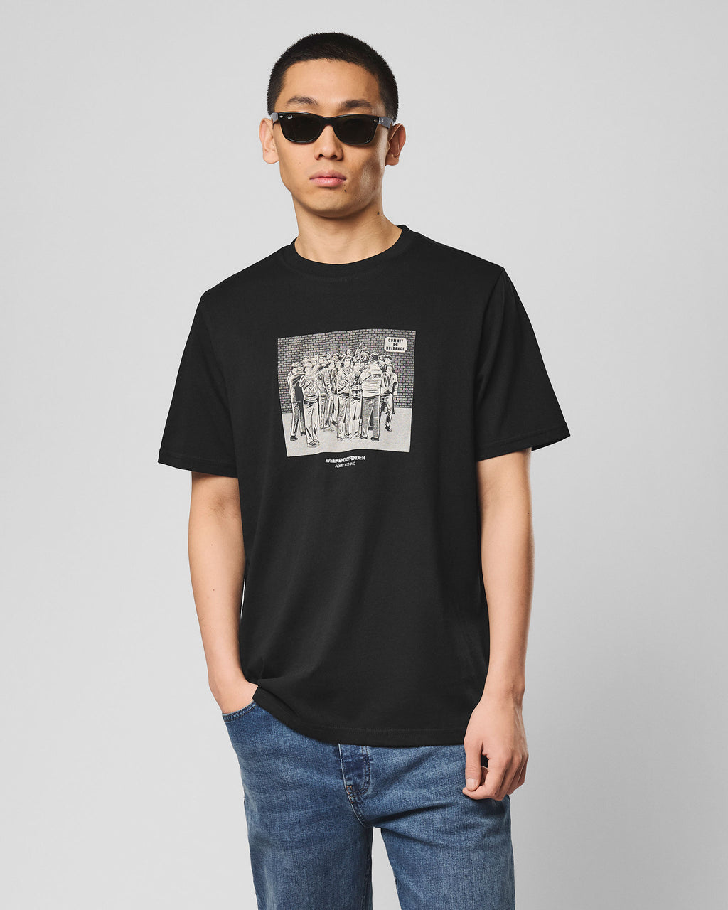 Nuisance T-Shirt — Black – Weekend Offender