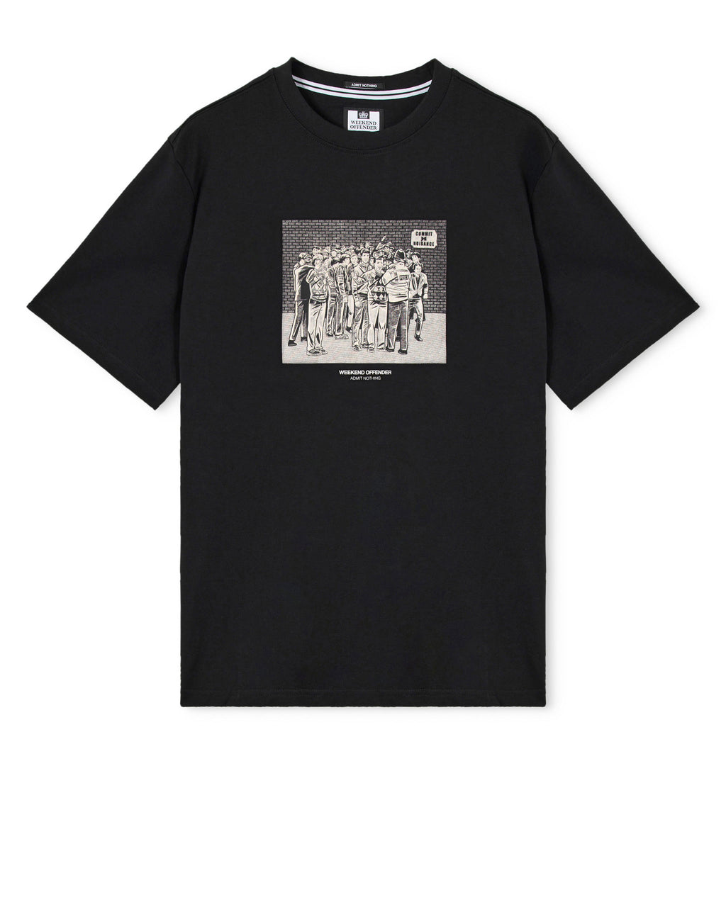 Nuisance T-Shirt — Black – Weekend Offender