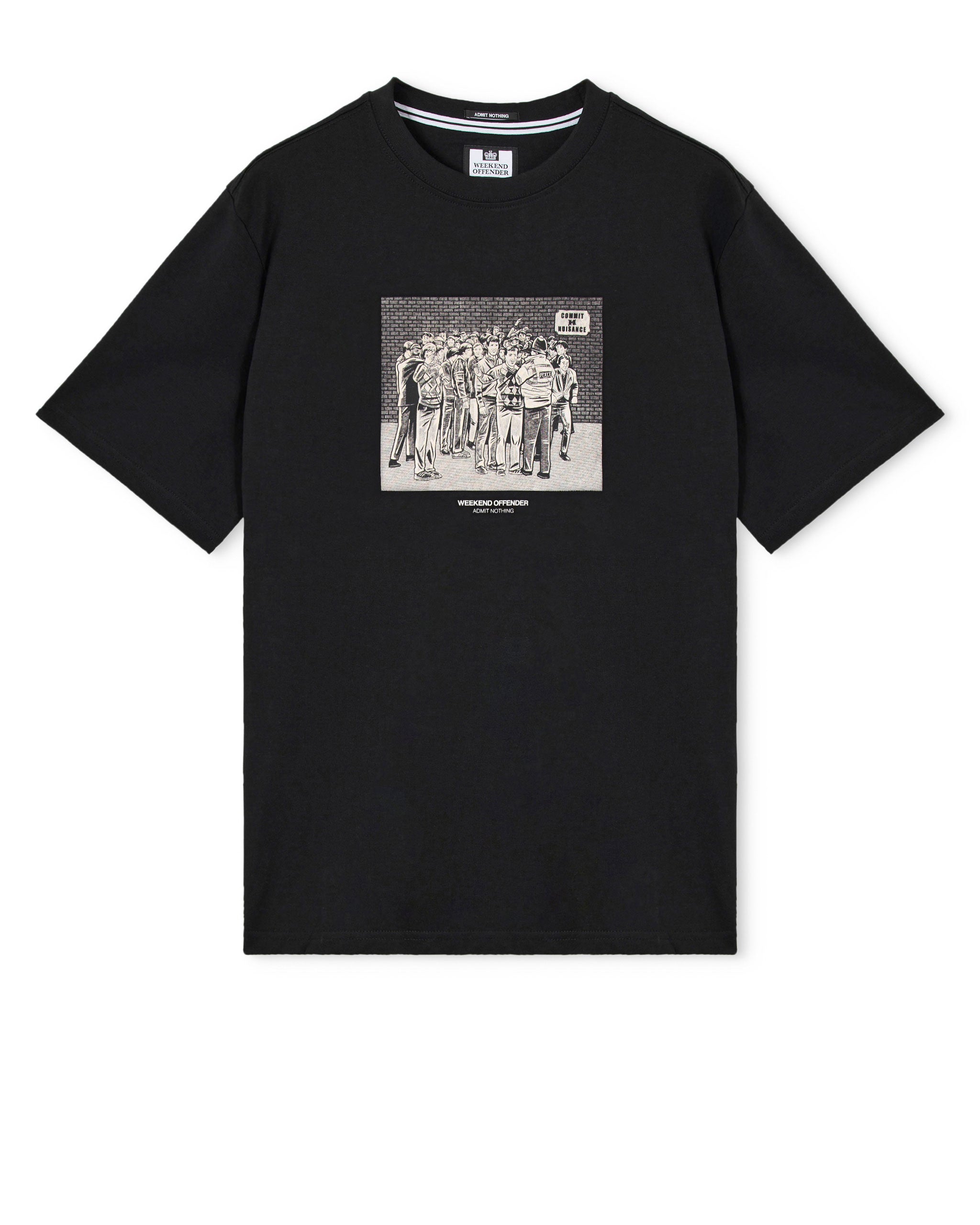 Nuisance T-Shirt — Black – Weekend Offender