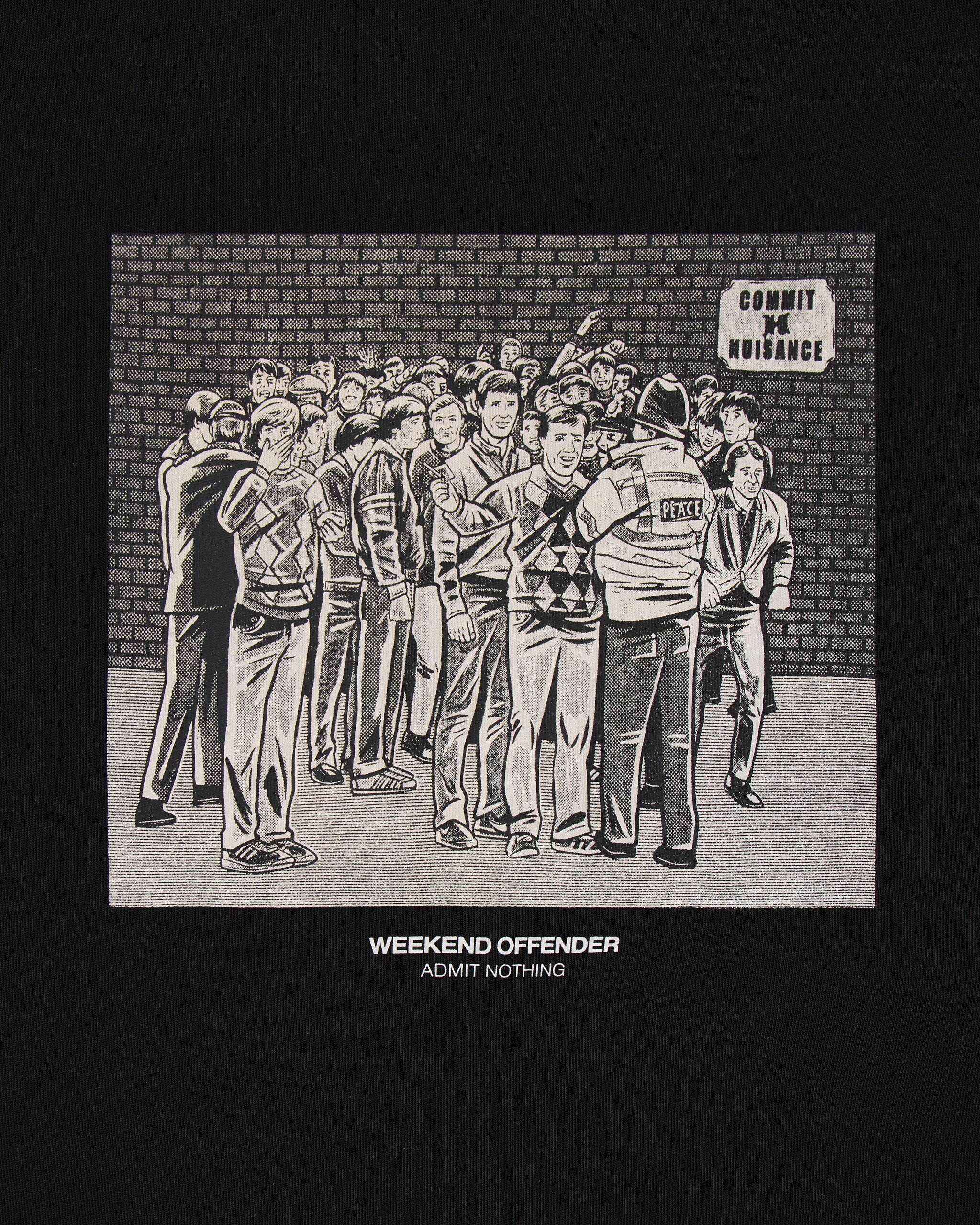 Nuisance T-Shirt — Black – Weekend Offender