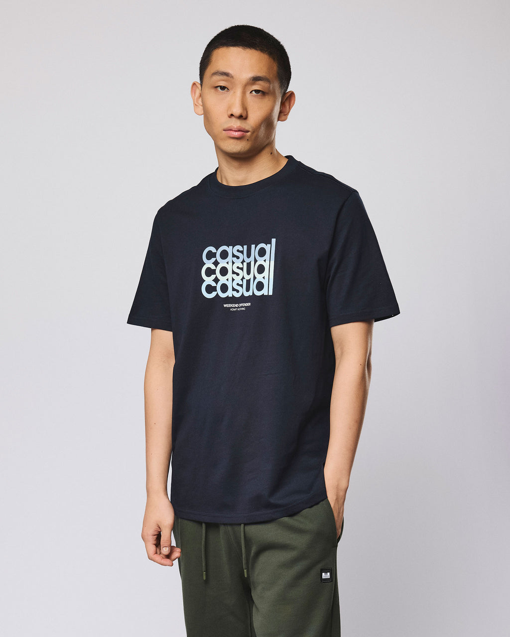 W.O.L. T-Shirt — Navy – Weekend Offender