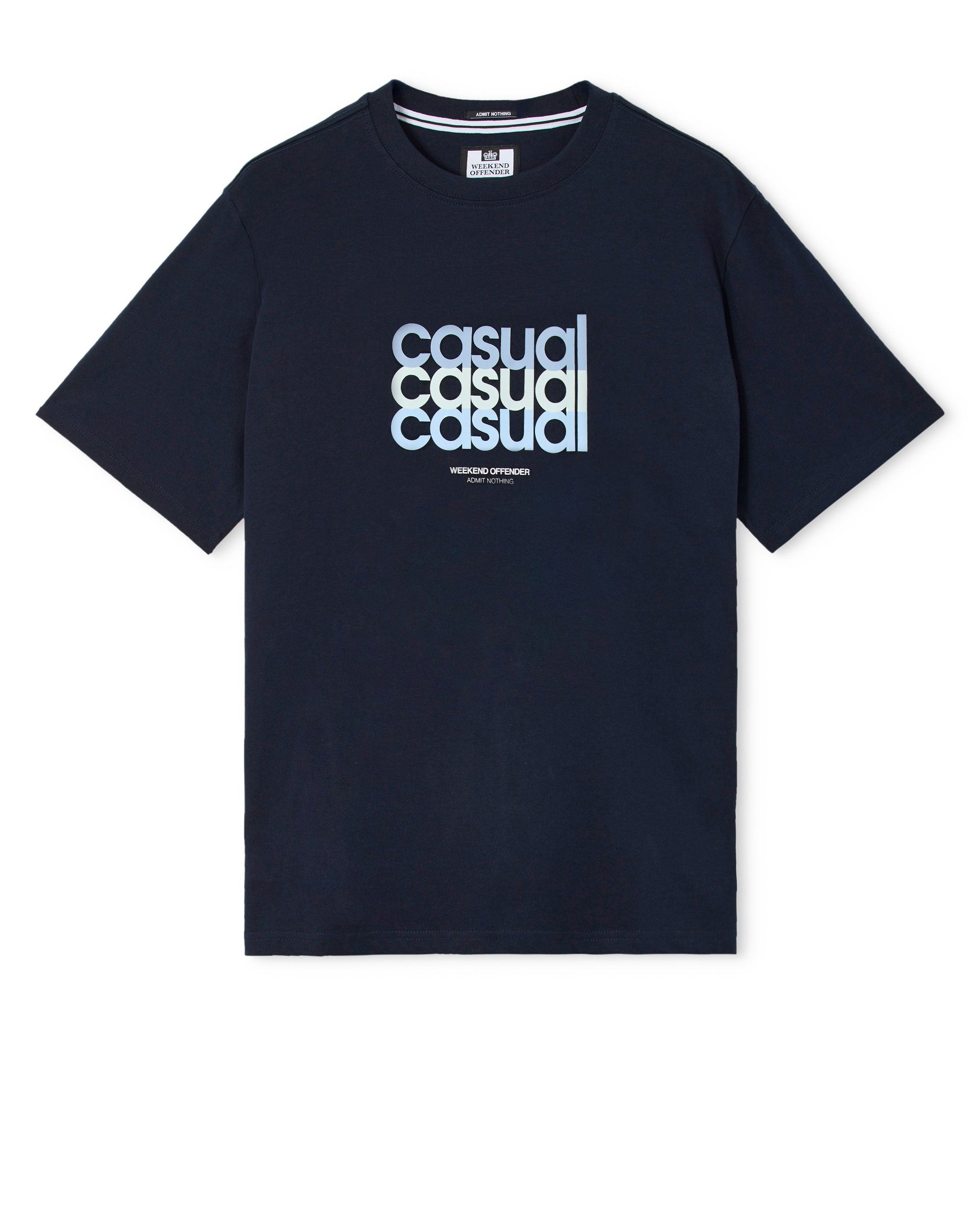 W.O.L. T-Shirt — Navy – Weekend Offender