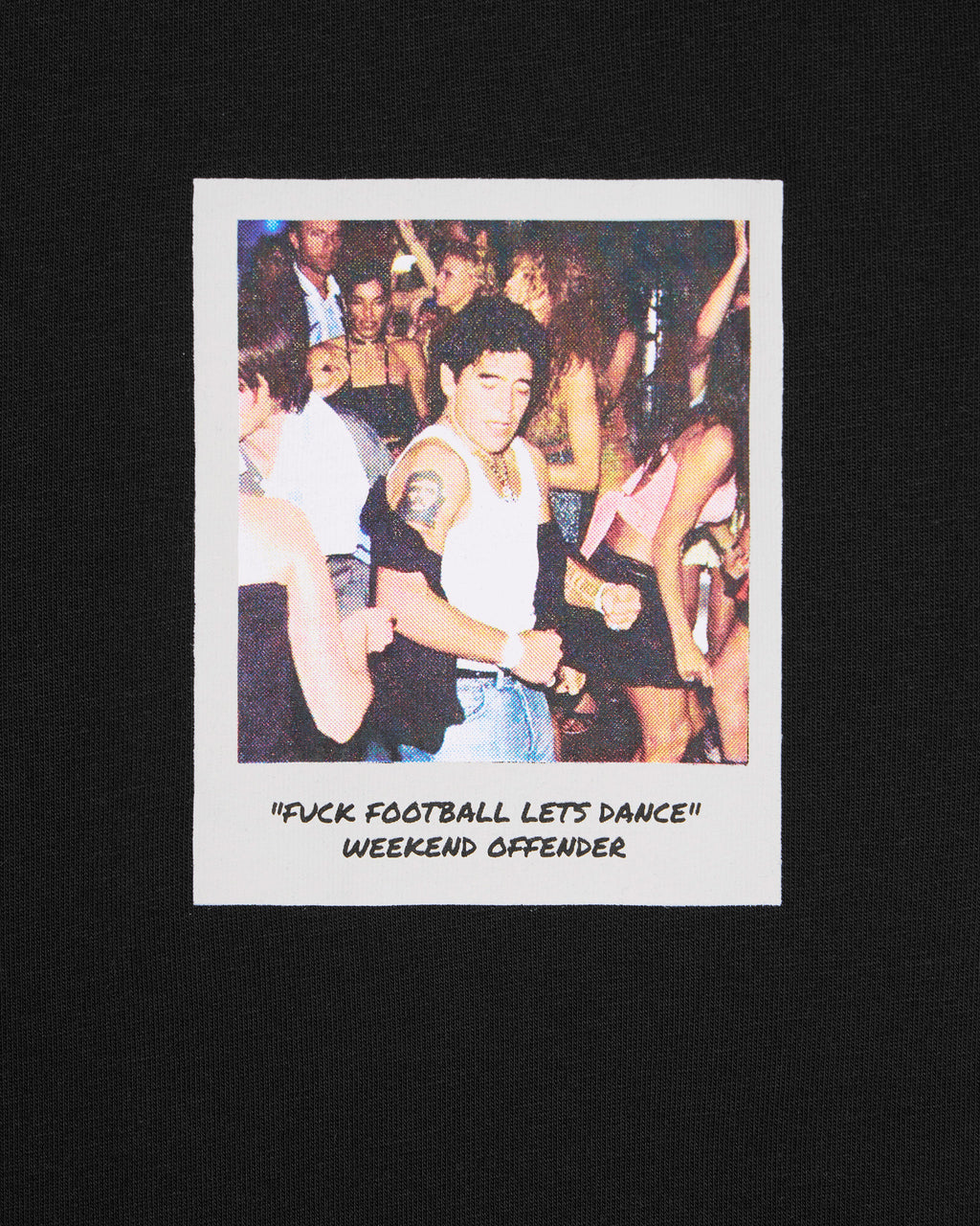 Lets Dance T-Shirt — Black – Weekend Offender