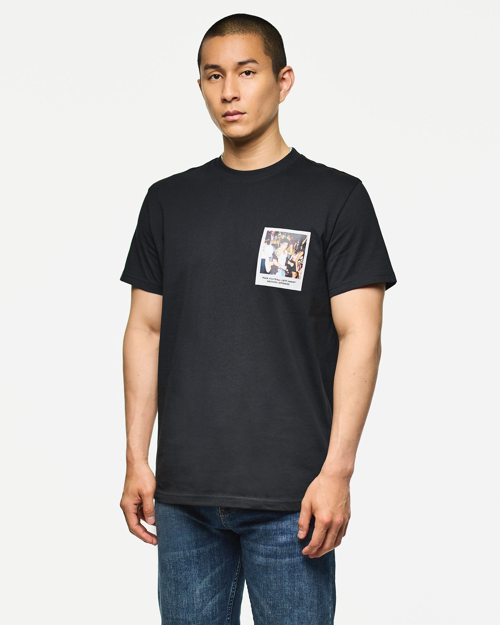 Lets Dance T-Shirt — Black – Weekend Offender