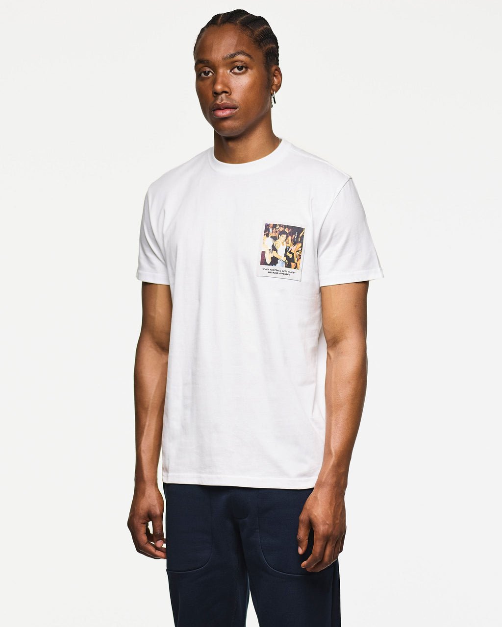 Lets Dance T-Shirt — White – Weekend Offender
