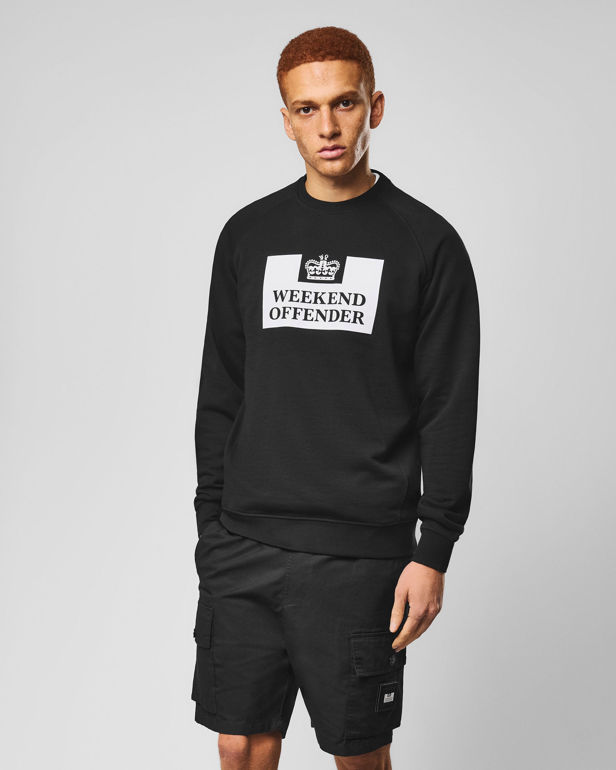 Penitentiary Sweater — Black – Weekend Offender