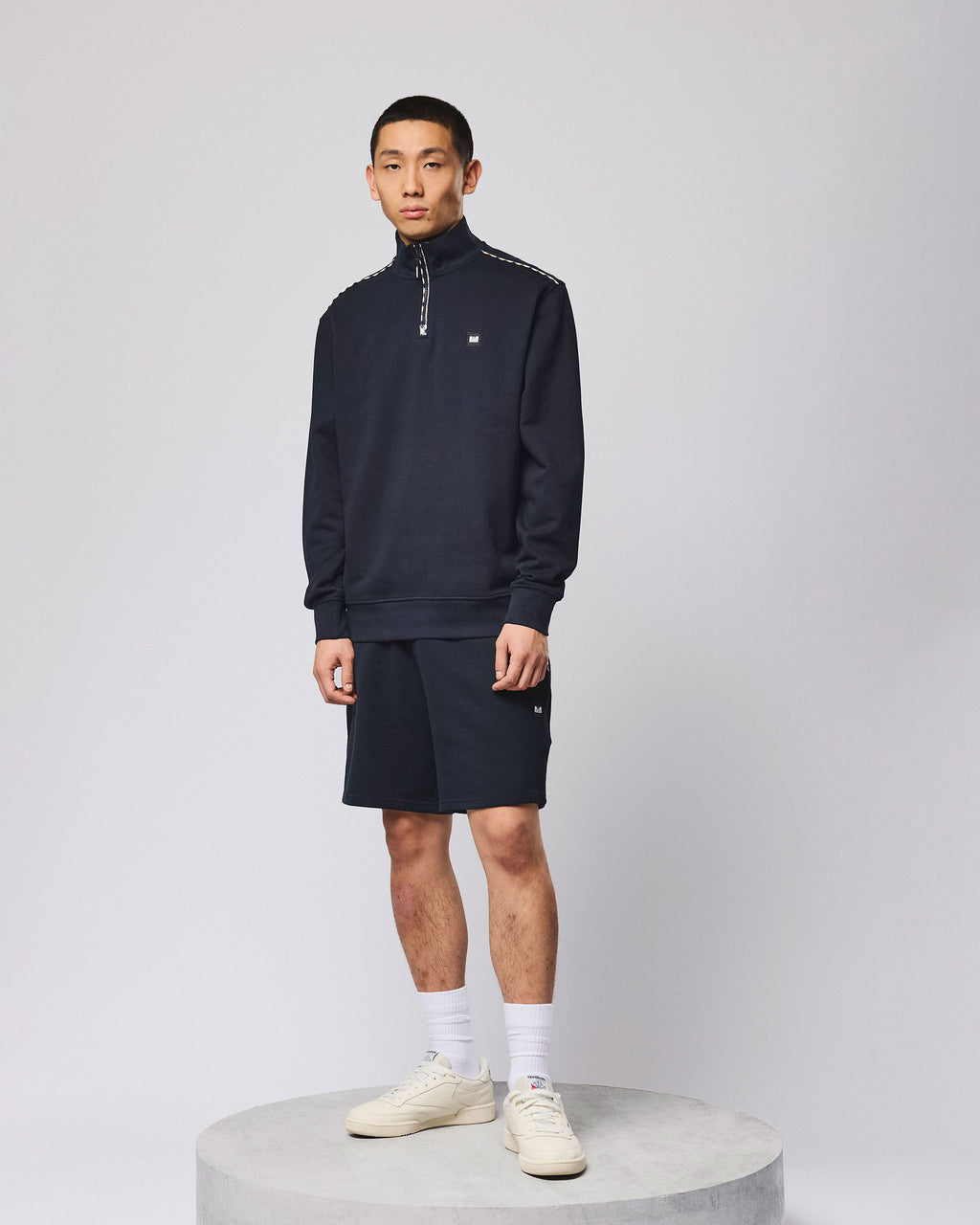 Matisa Quarter-Zip — Navy – Weekend Offender