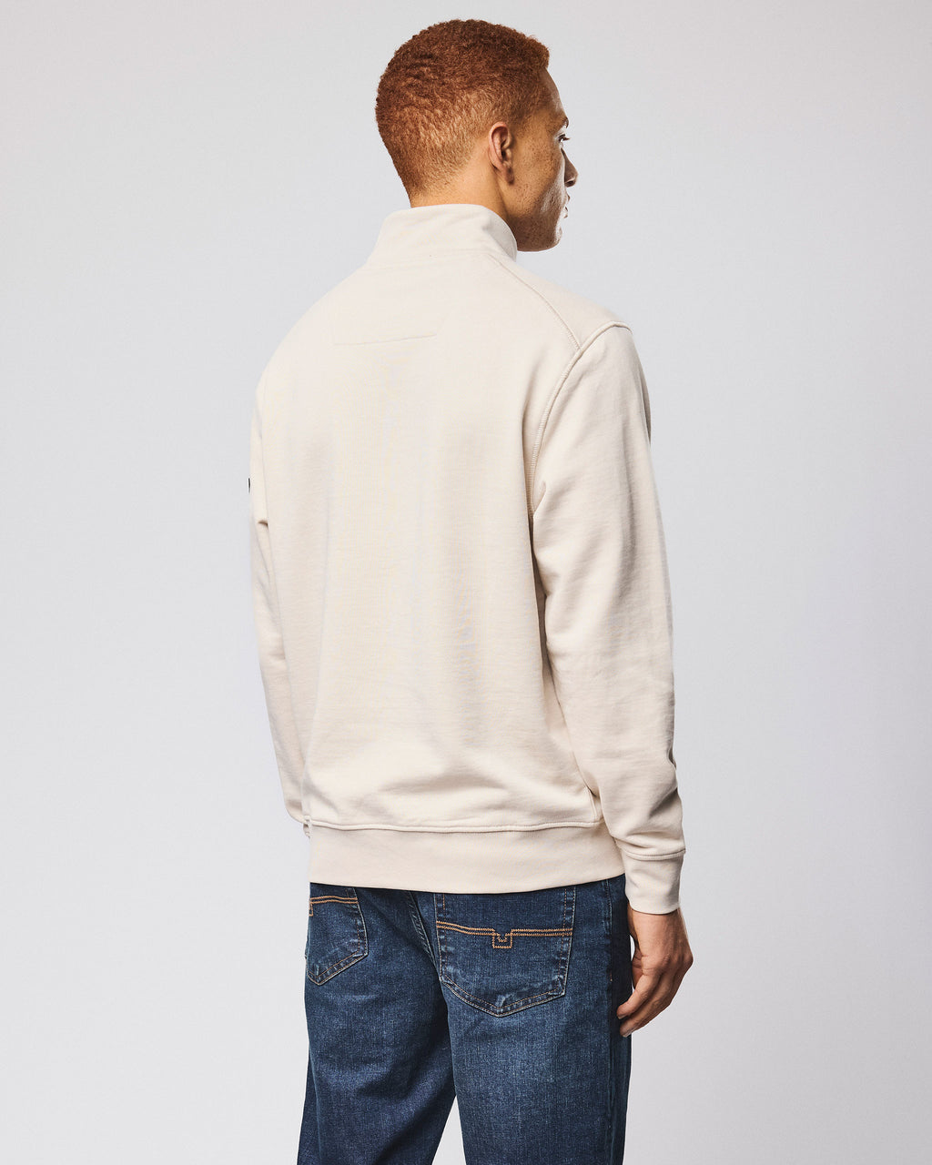 Kraviz Quarter-Zip — Cement – Weekend Offender