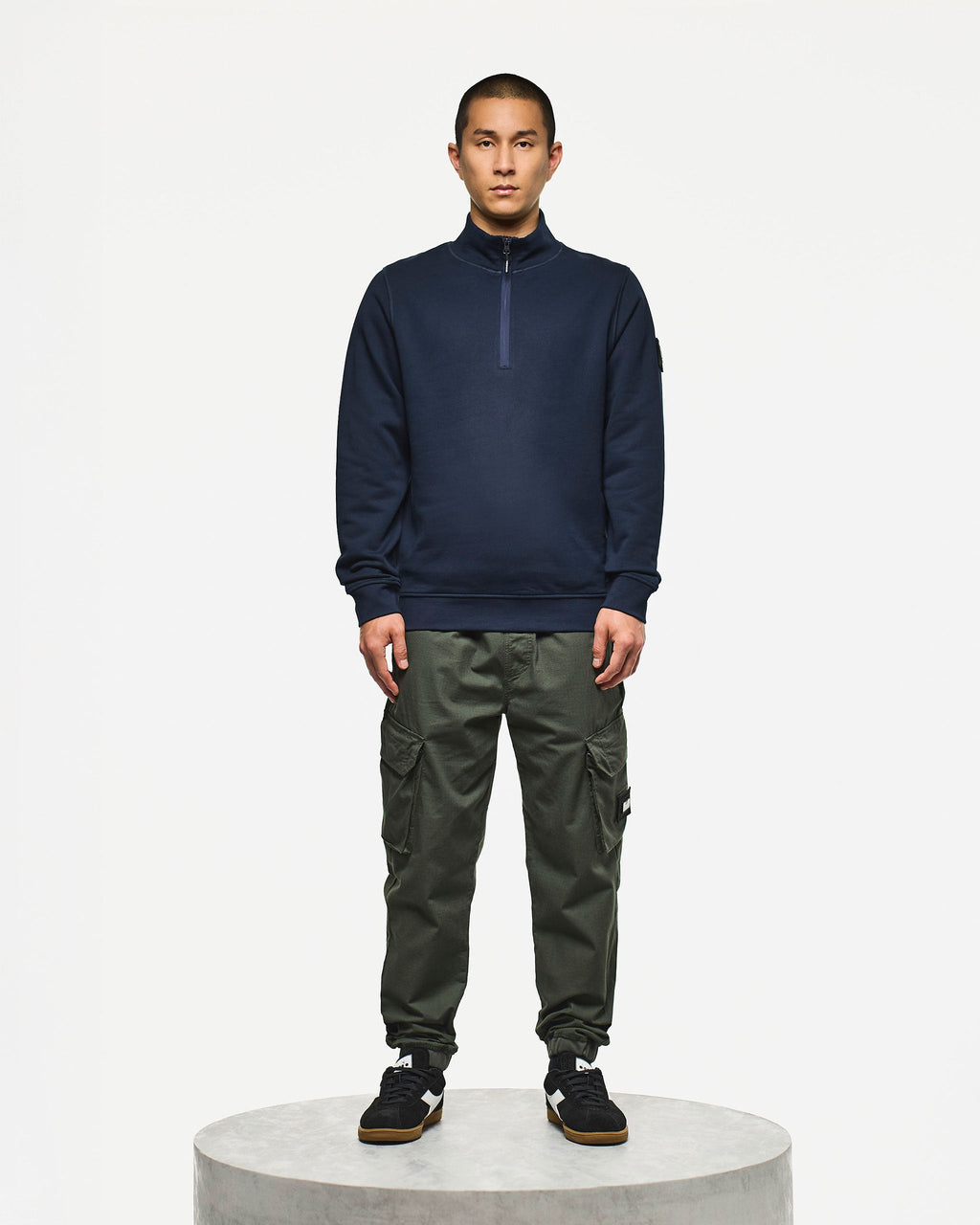 Kraviz Quarter-Zip — Navy – Weekend Offender