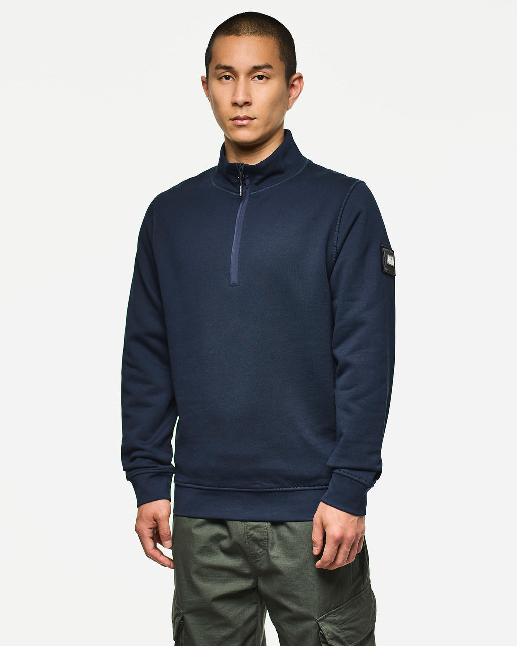 Kraviz Quarter-Zip — Navy – Weekend Offender