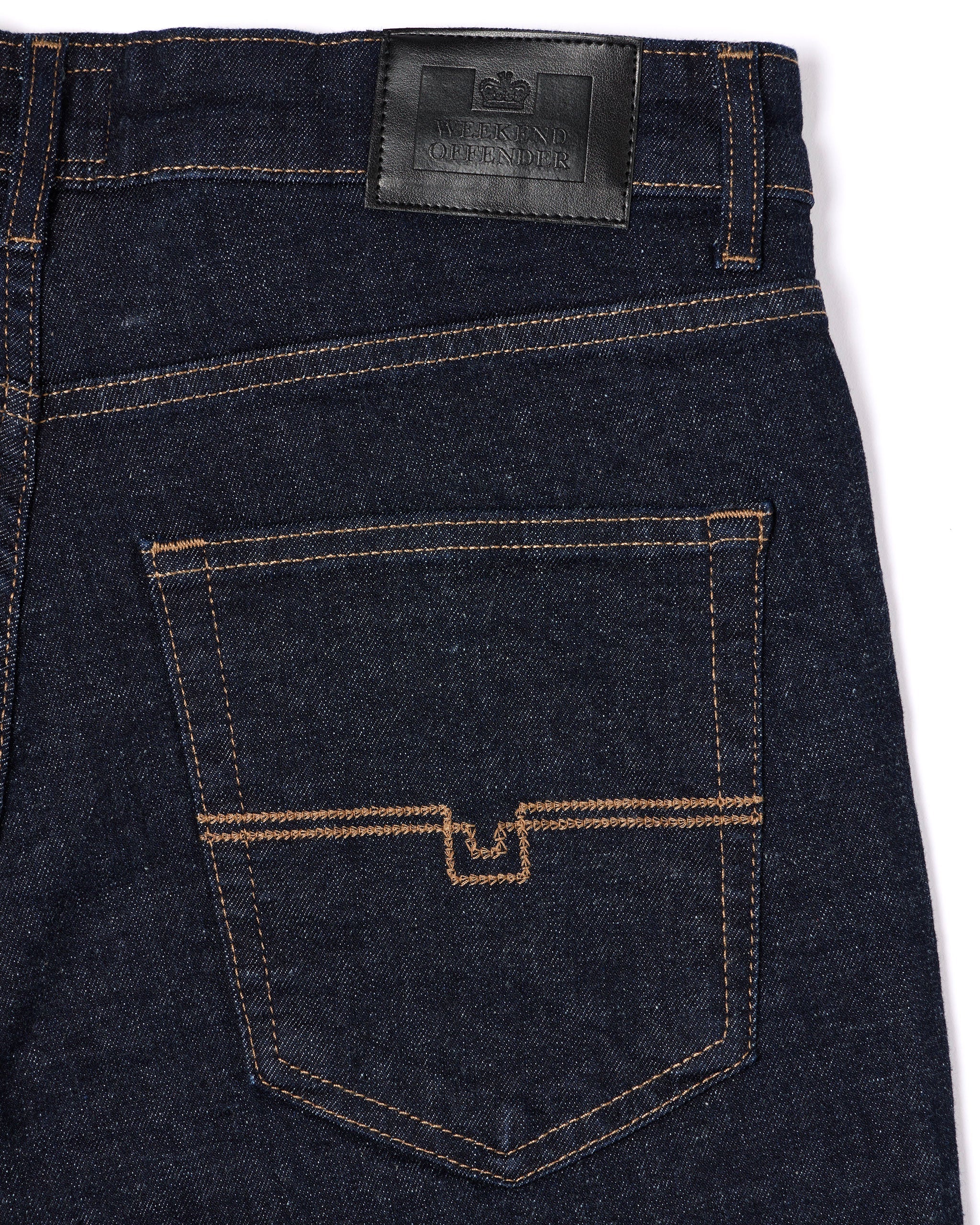 Weekend Offender Tapered Fit Black