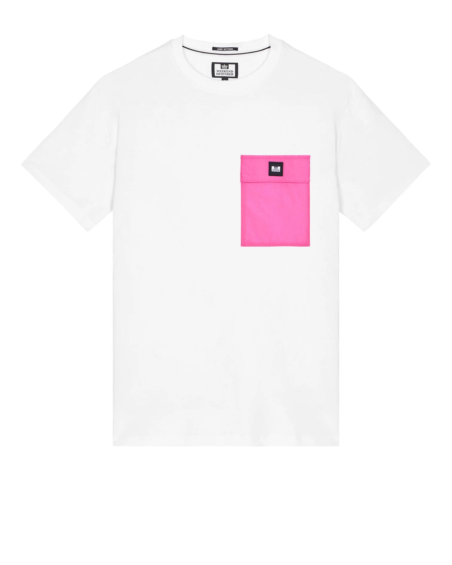 Stinivia T-Shirt — White / Candy – Weekend Offender