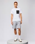 Stinivia T-Shirt — White / Black – Weekend Offender