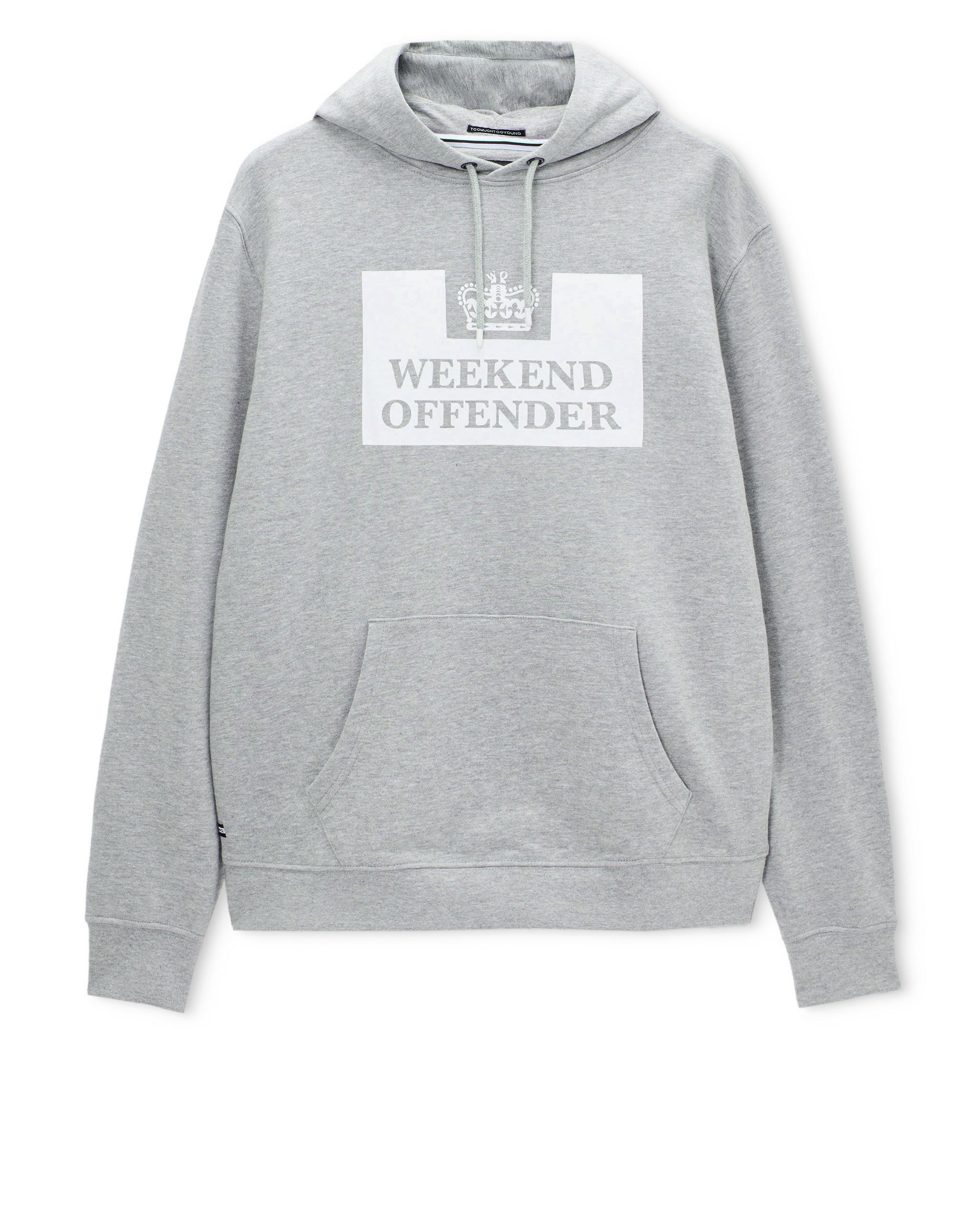 Hm Service Hd Sweater — Grey Marl – Weekend Offender