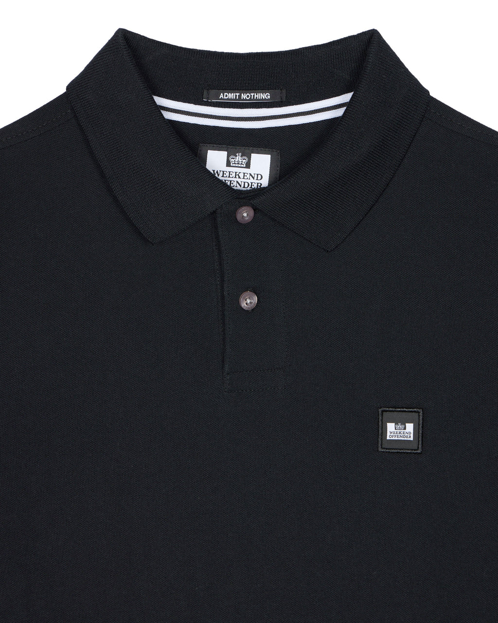 Caneiros Polo — Black – Weekend Offender