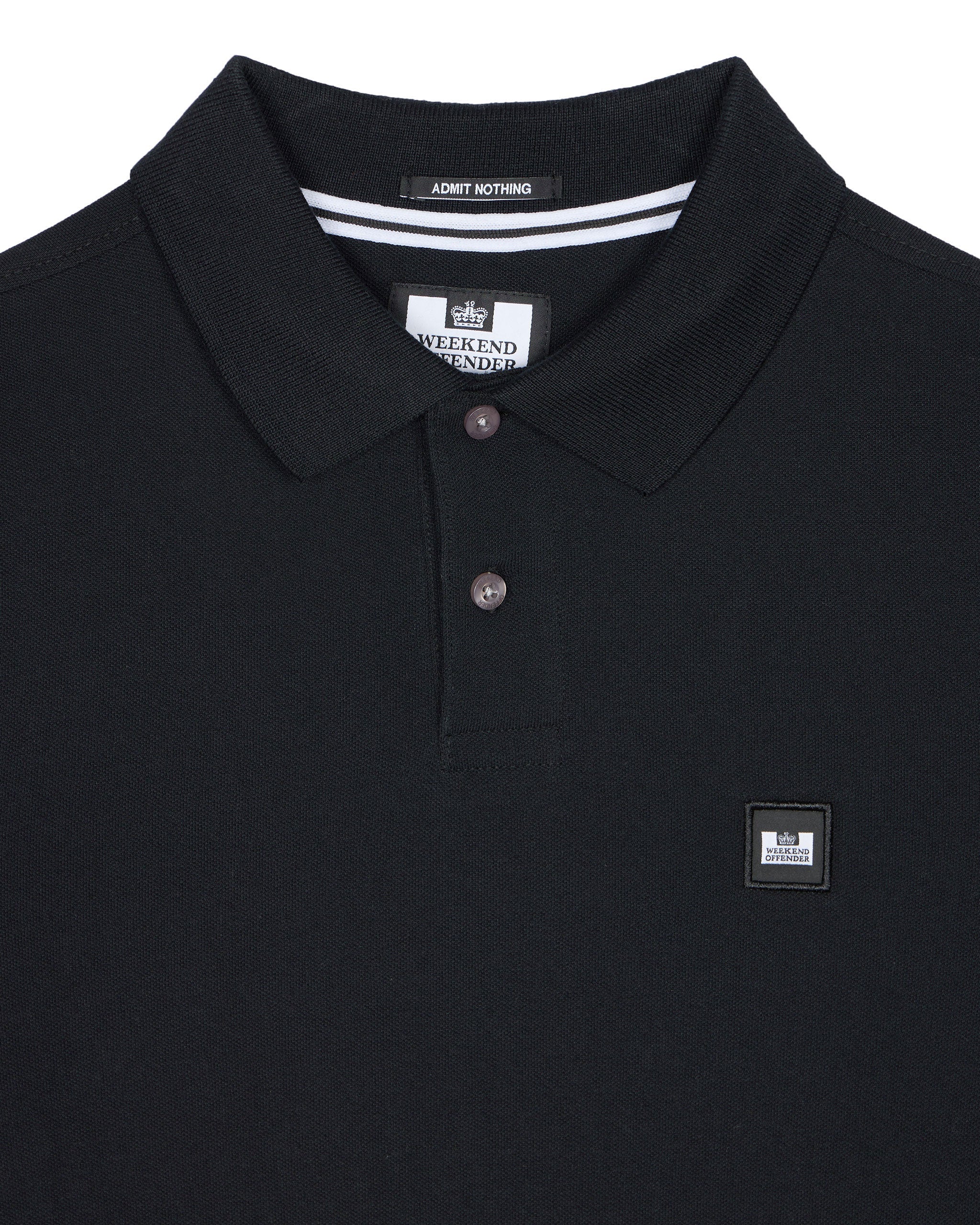 Caneiros Polo — Black – Weekend Offender