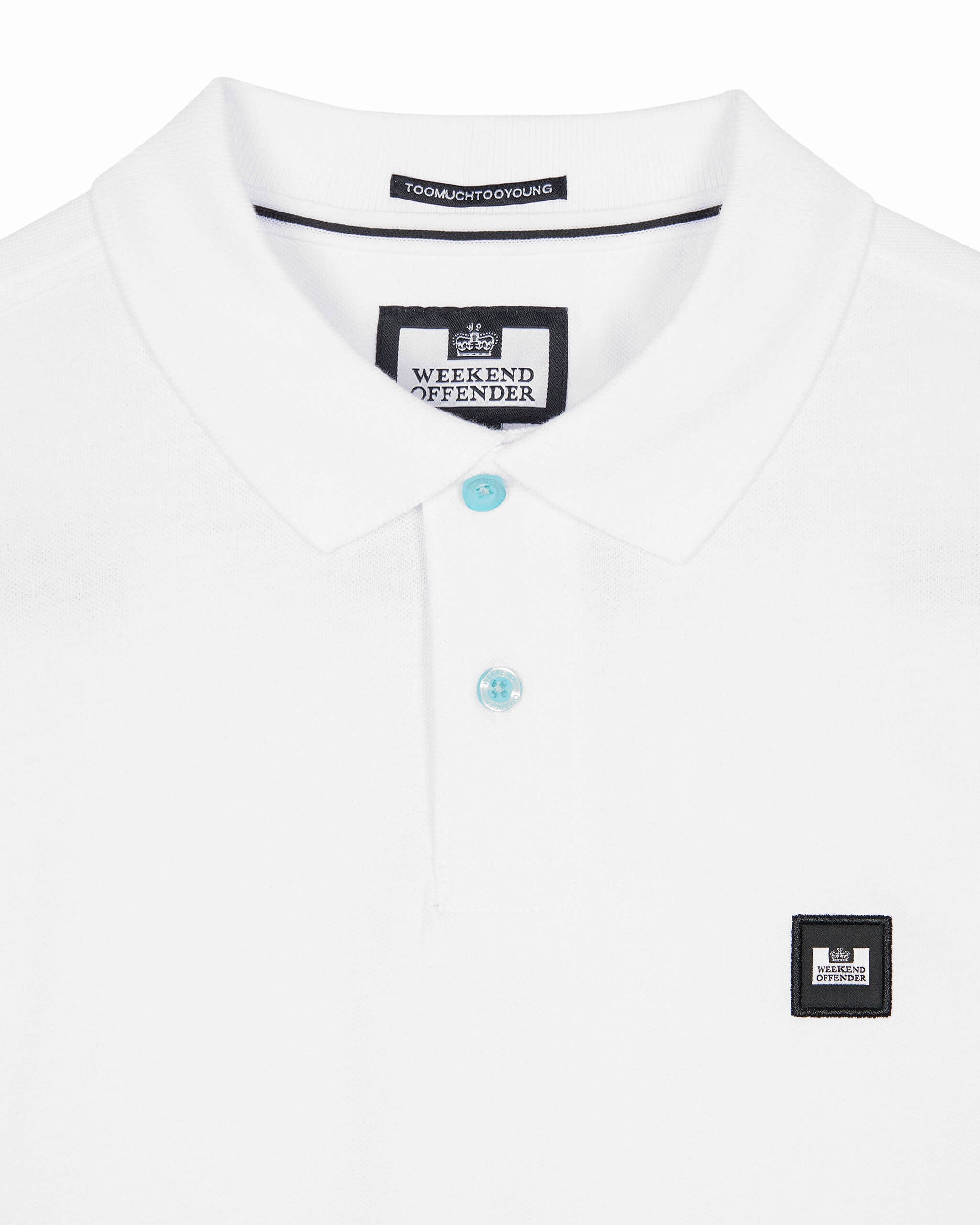 Caneiros Polo — White – Weekend Offender