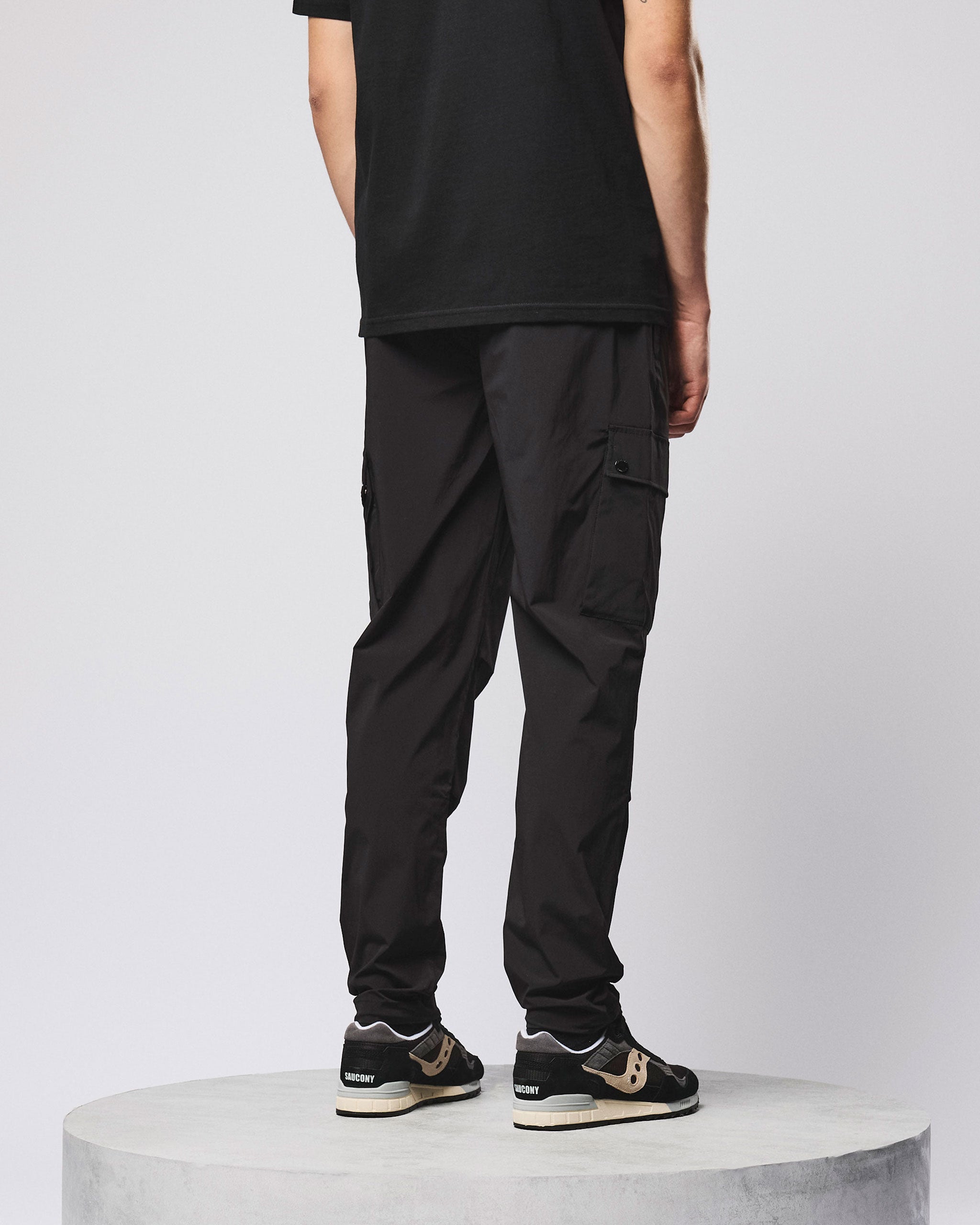 Weekend Offender Zanardi Technical Cargo Pant Black