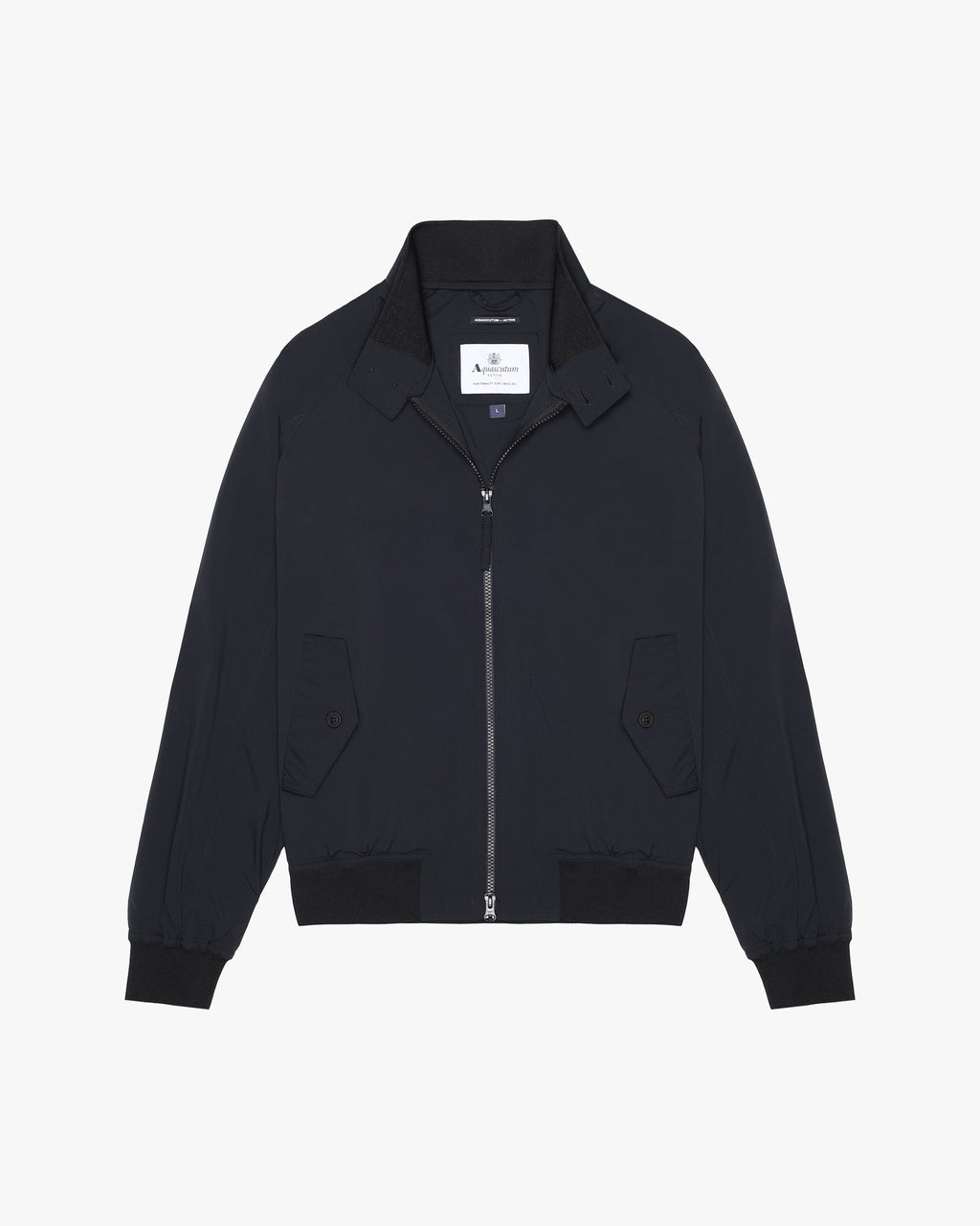 Stretch Harrington Jacket - Navy – Aquascutum Active