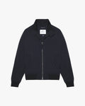 Stretch Harrington Jacket - Navy – Aquascutum Active