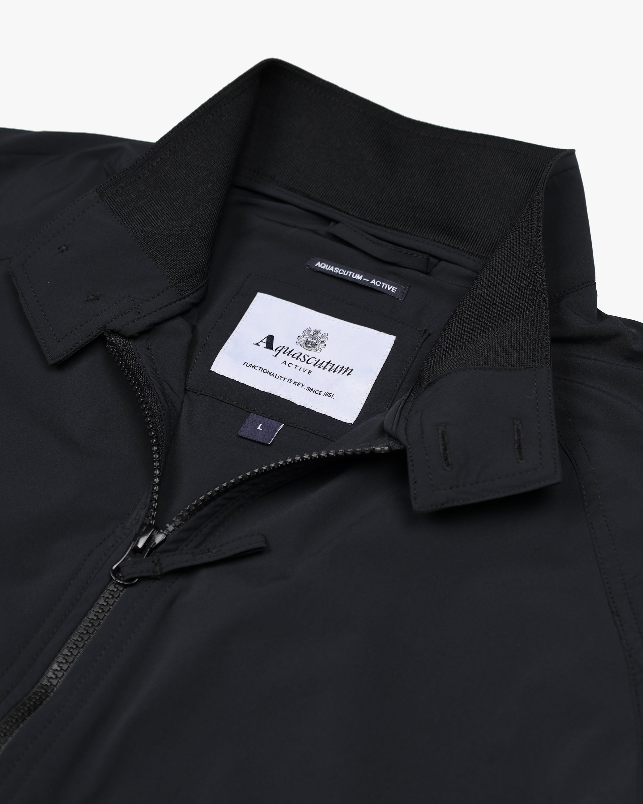 Stretch Harrington Jacket - Navy – Aquascutum Active