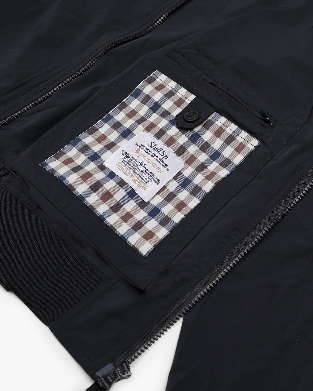 Stretch Harrington Jacket - Navy – Aquascutum Active