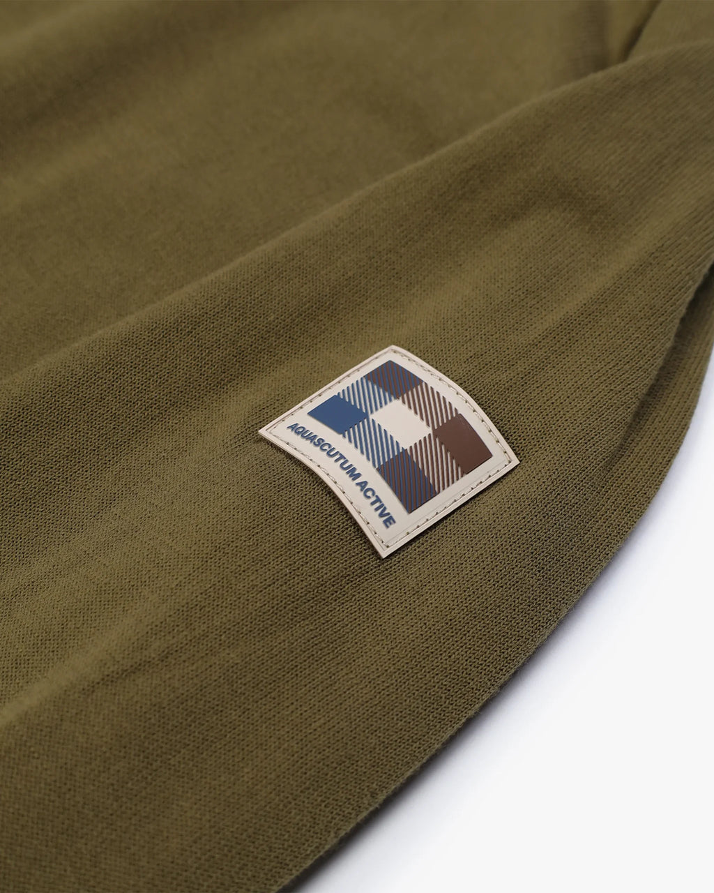 Wovenpatch Sweater - Army Green – Aquascutum Active