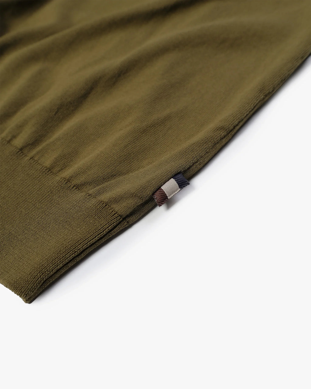 Wovenpatch Sweater - Army Green – Aquascutum Active