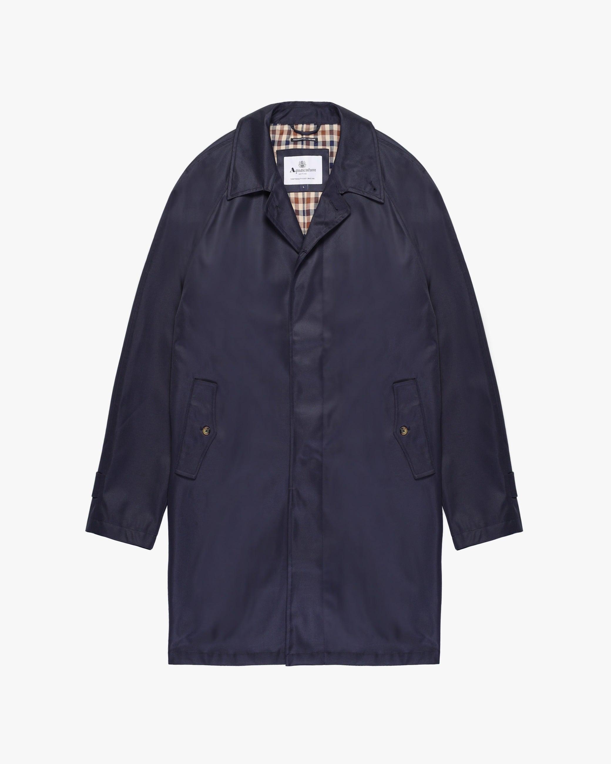 Archival Mac Coat - Navy – Aquascutum Active