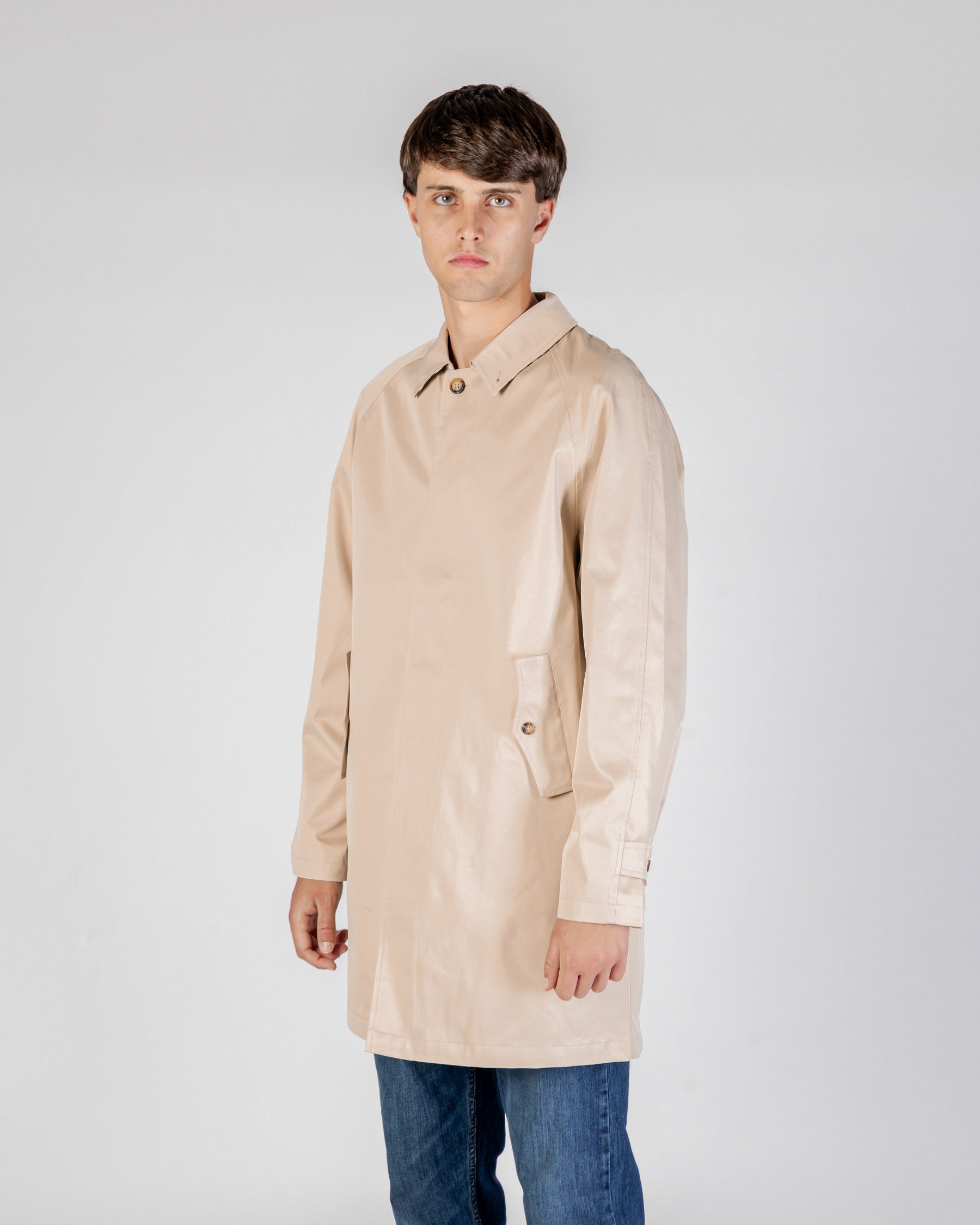 Archival Mac Coat - Beige – Aquascutum Active