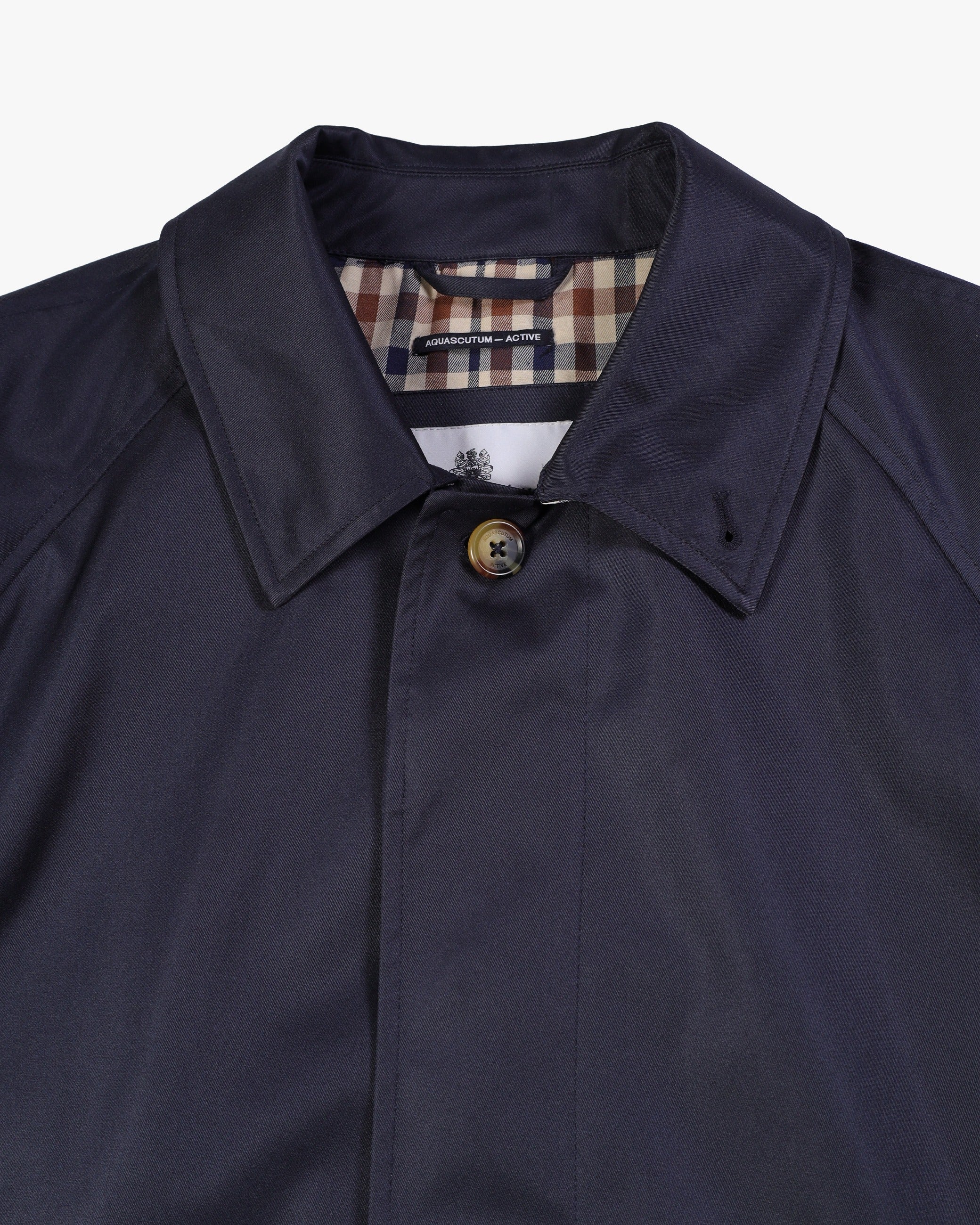 Archival Mac Coat - Navy – Aquascutum Active