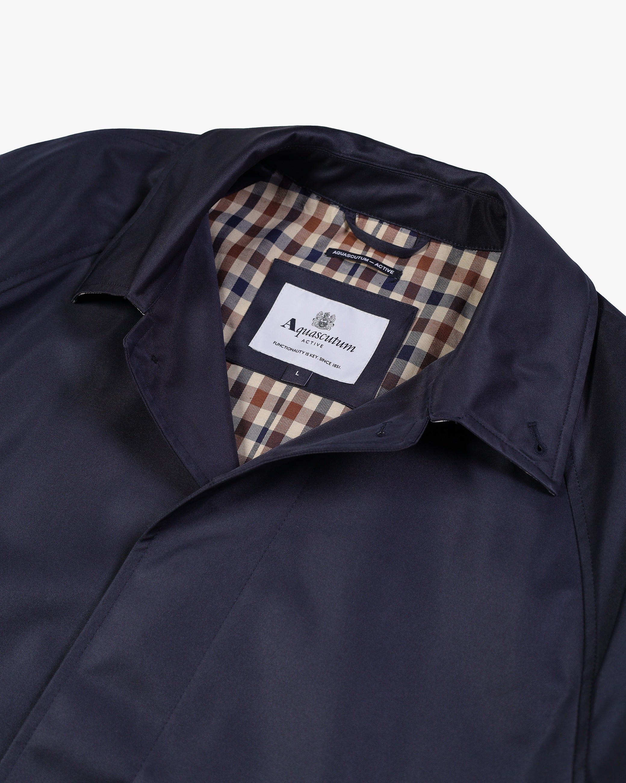 Archival Mac Coat - Navy – Aquascutum Active
