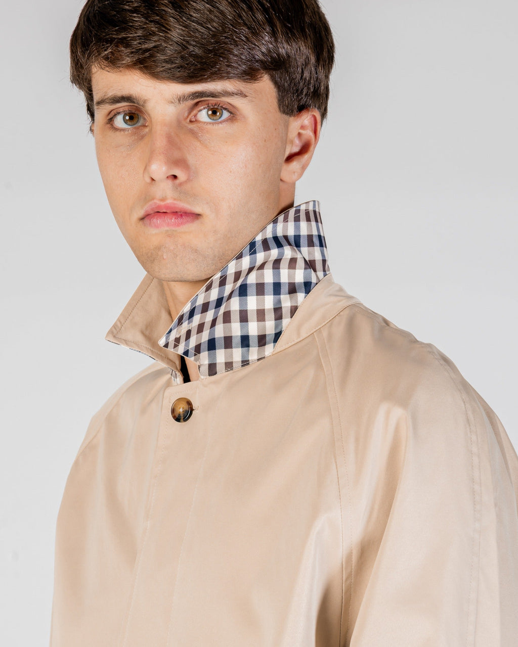Archival Mac Coat - Beige – Aquascutum Active