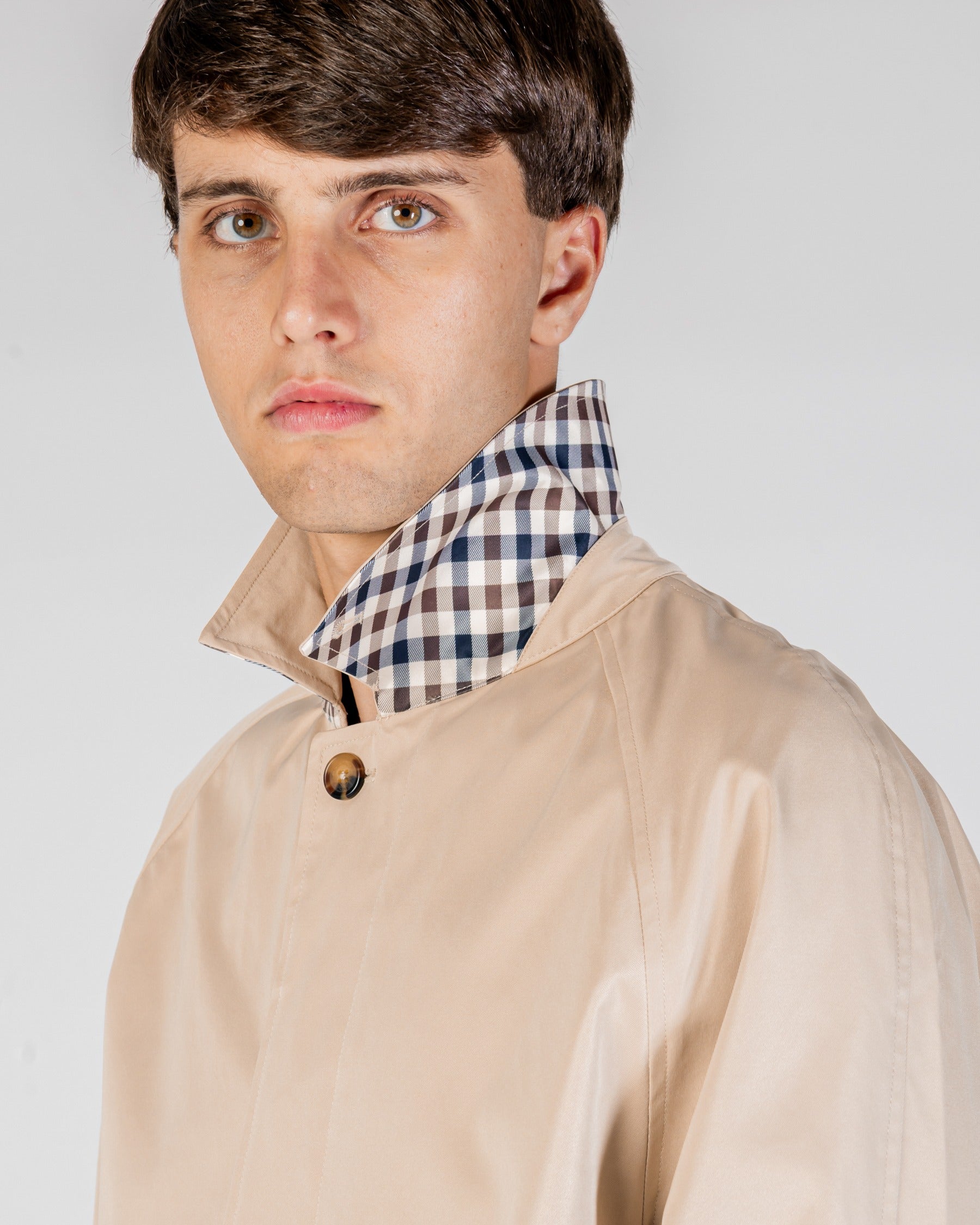 Archival Mac Coat - Beige – Aquascutum Active