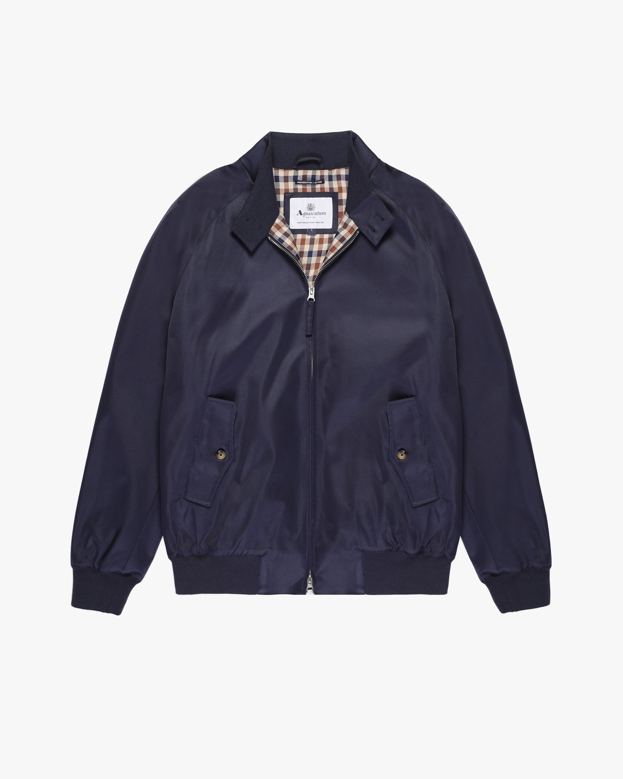 Archival Harrington Jacket - Navy – Aquascutum Active