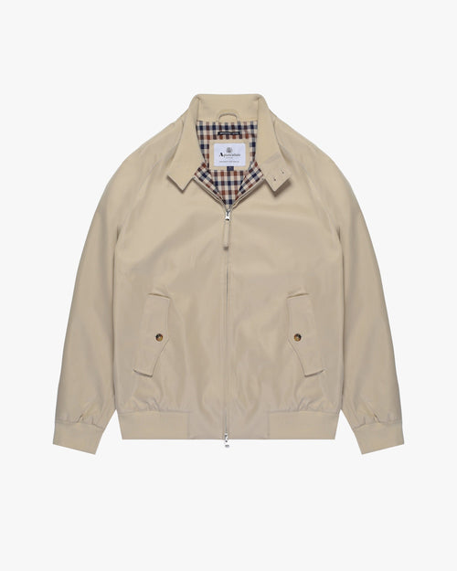 Archival Harrington Jacket - Beige – Aquascutum Active