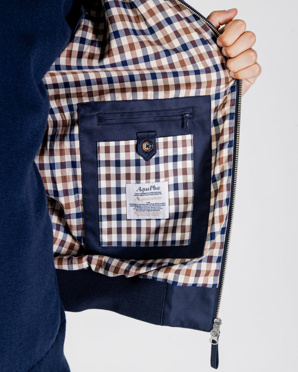 Archival Harrington Jacket - Navy – Aquascutum Active