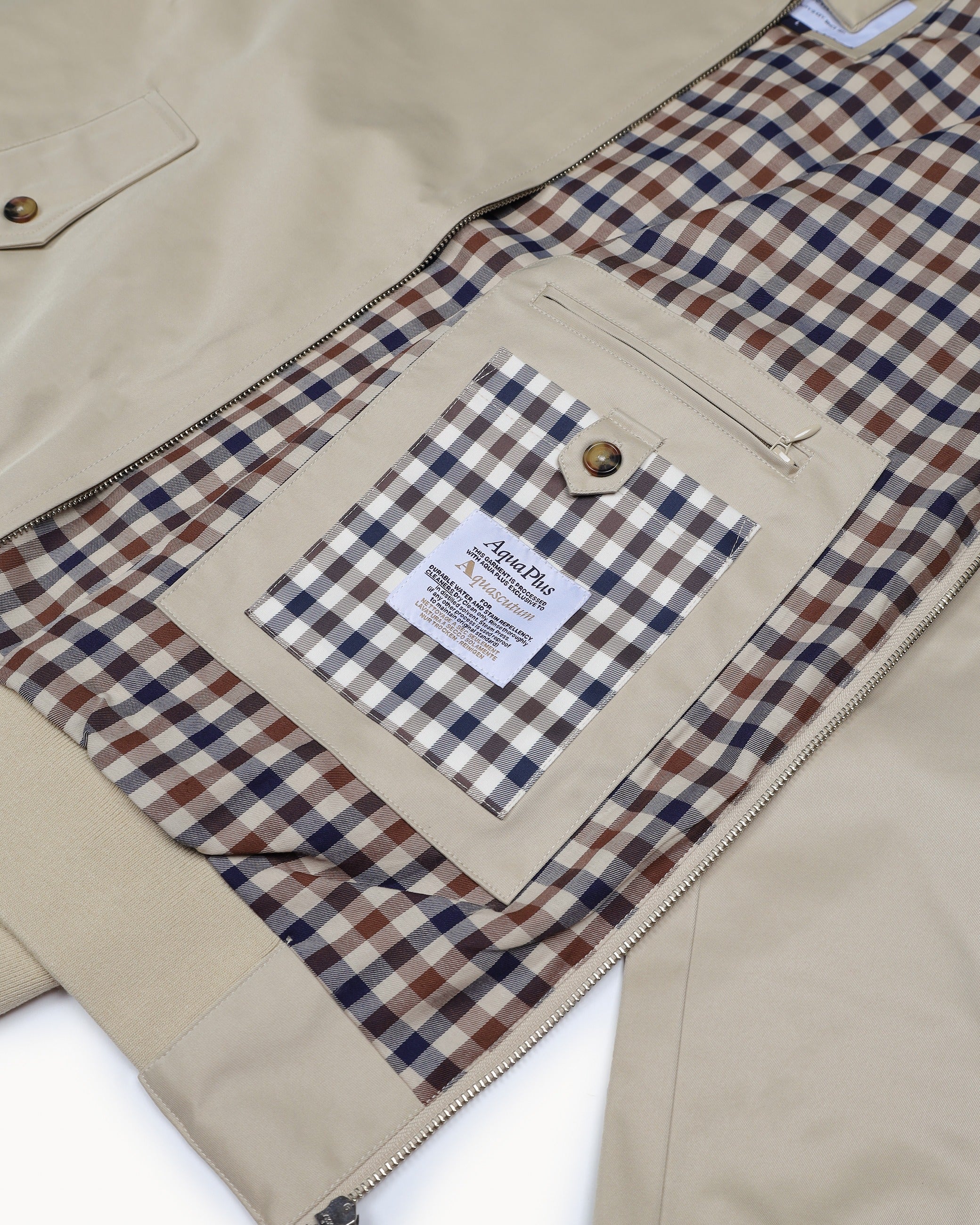 Archival Harrington Jacket - Beige – Aquascutum Active