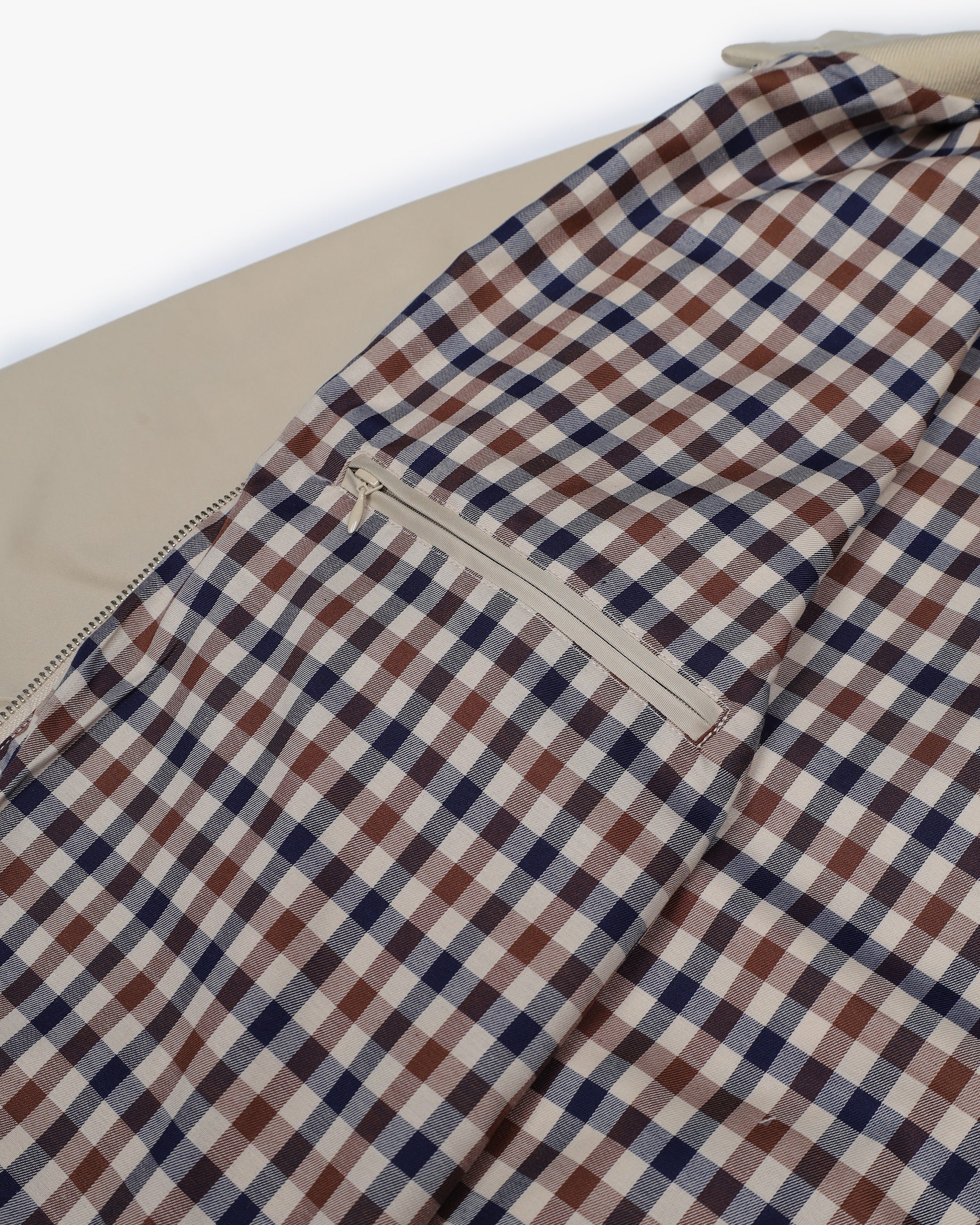 Archival Harrington Jacket - Beige – Aquascutum Active