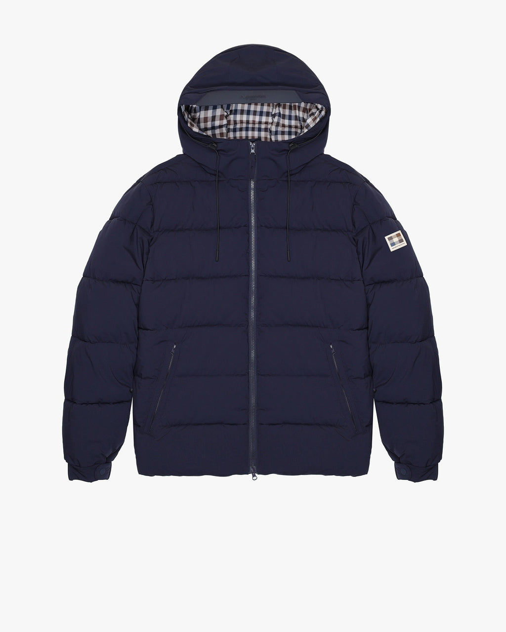SP Hooded Puffer Jacket - Navy – Aquascutum Active