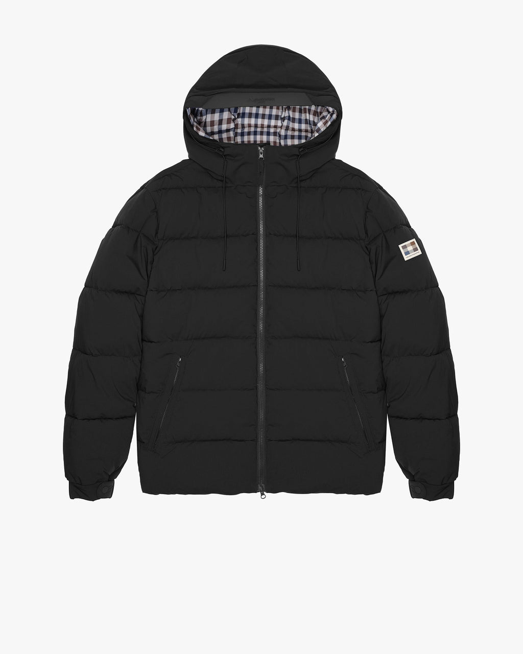 SP Hooded Puffer Jacket - Black – Aquascutum Active