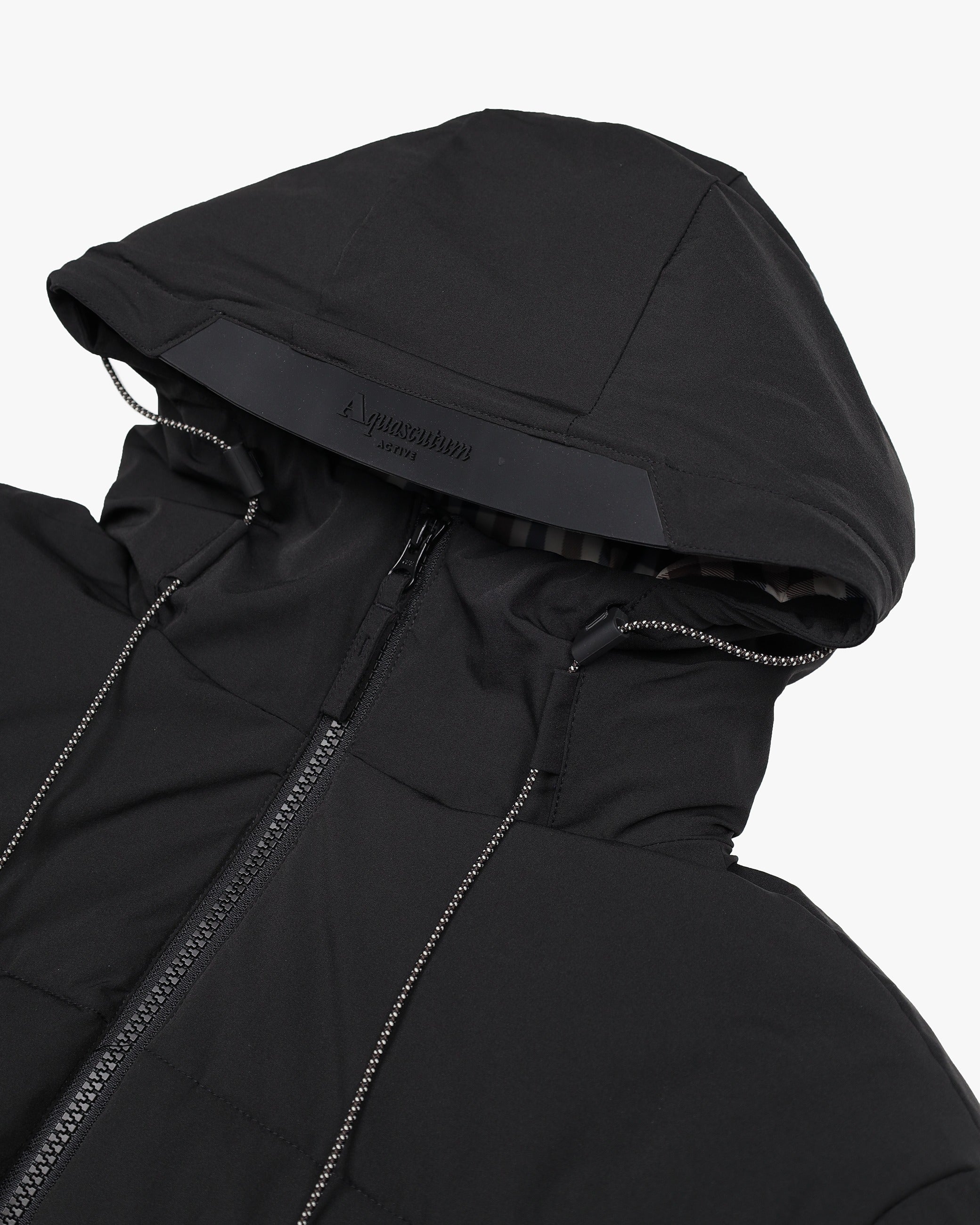 SP Hooded Puffer Jacket - Black – Aquascutum Active