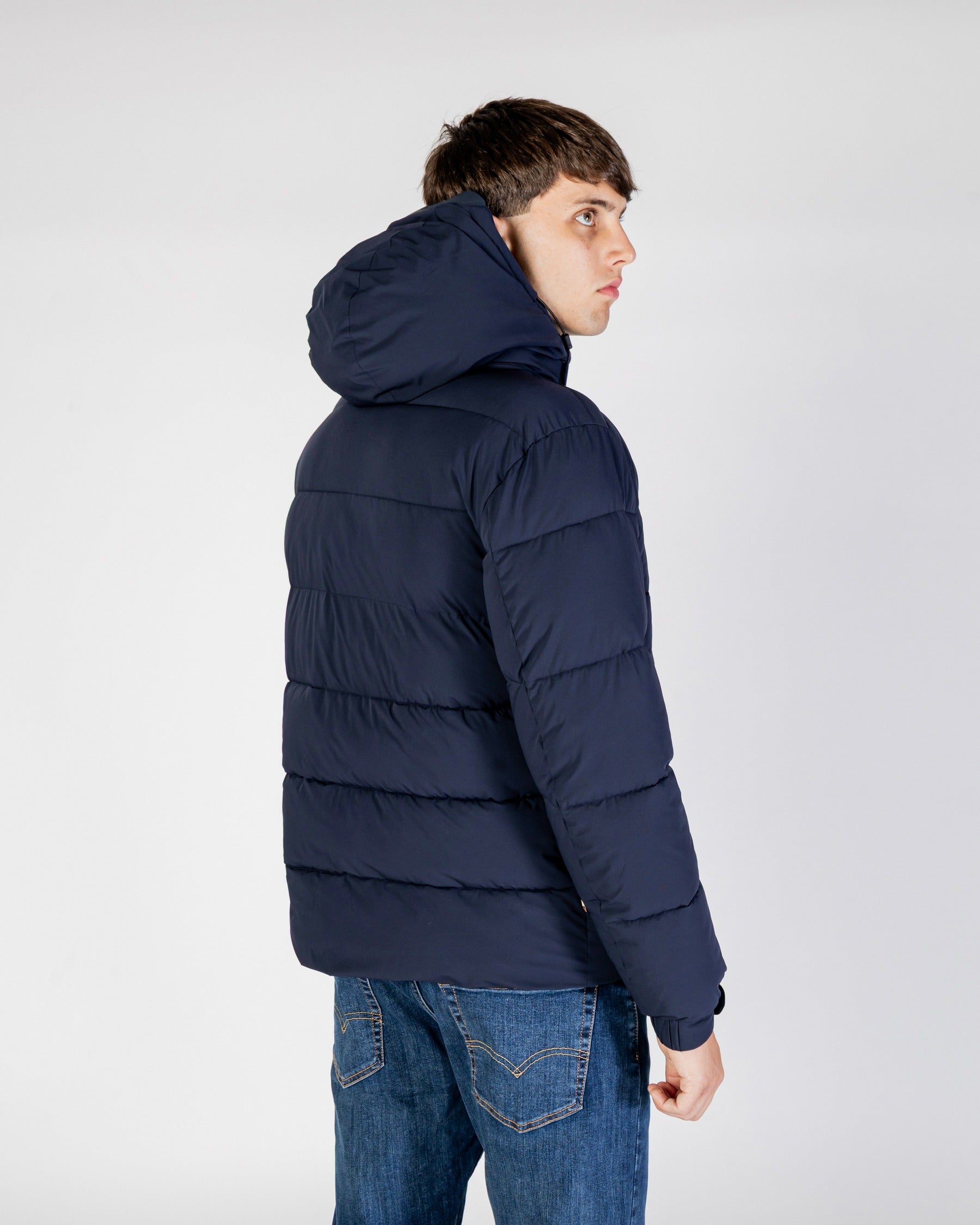SP Hooded Puffer Jacket - Navy – Aquascutum Active