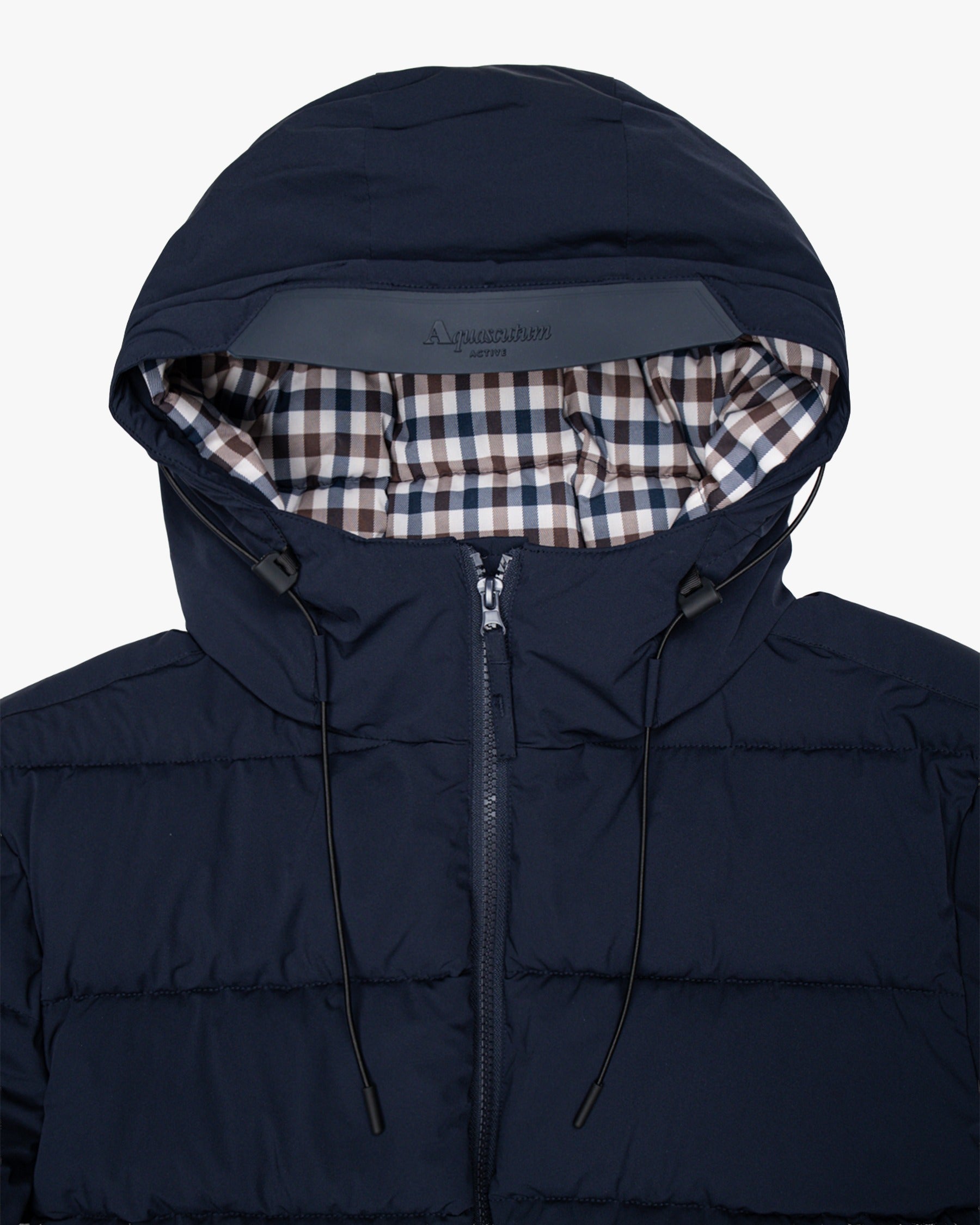 SP Hooded Puffer Jacket - Navy – Aquascutum Active