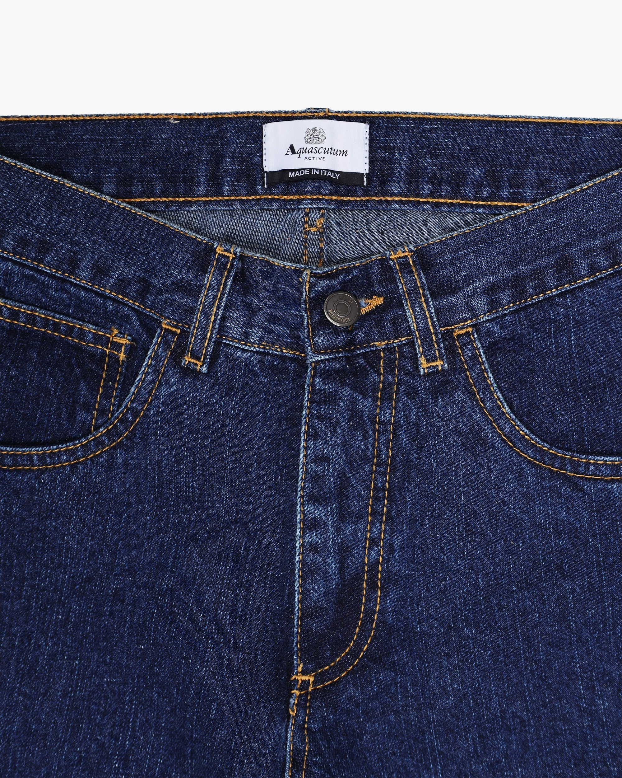 Iconic Denim - Mid Blue – Aquascutum Active