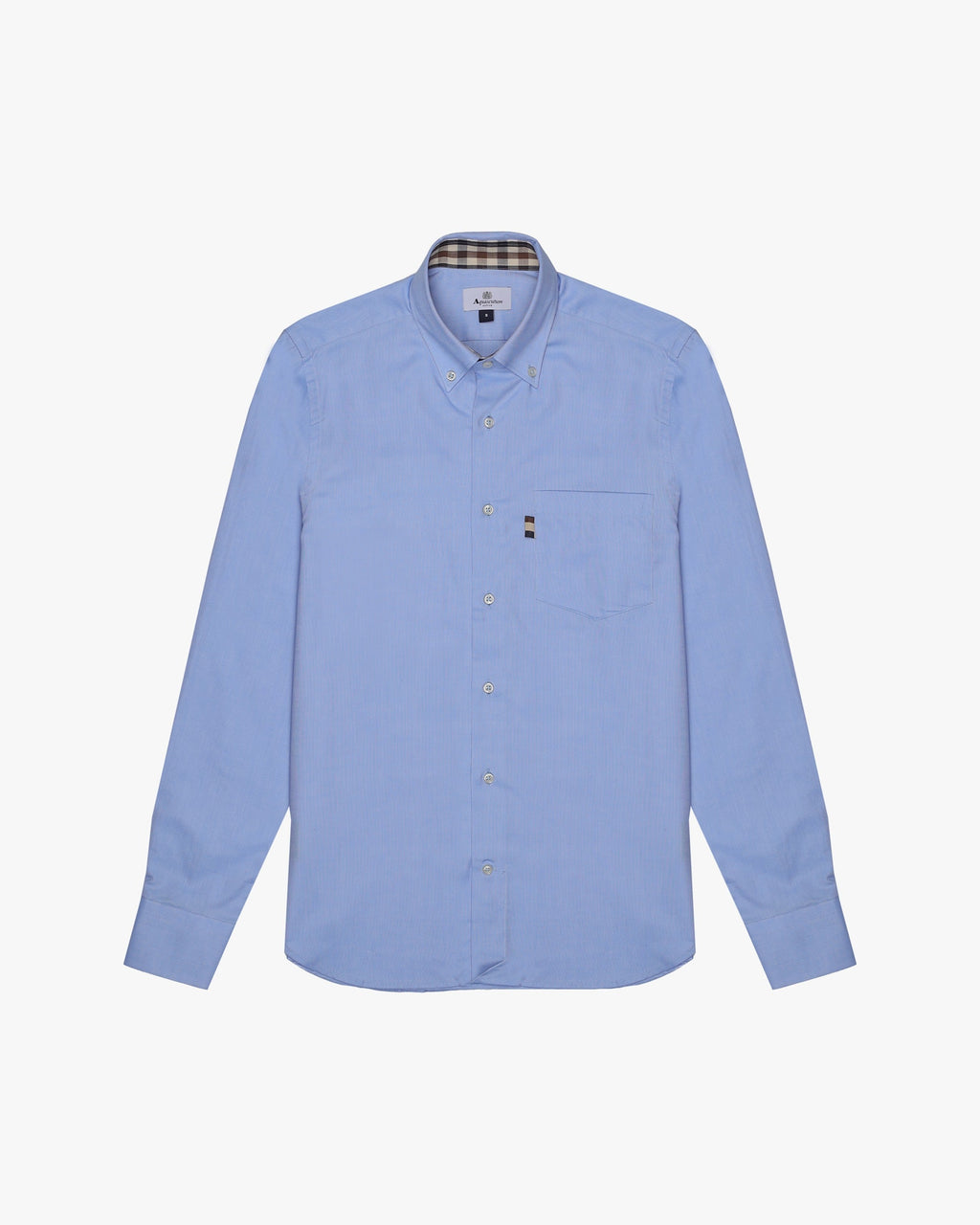 Button Down Oxford Shirt - Light Blue – Aquascutum Active