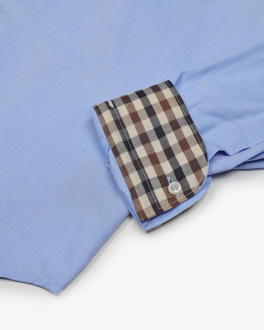 Button Down Oxford Shirt - Light Blue – Aquascutum Active