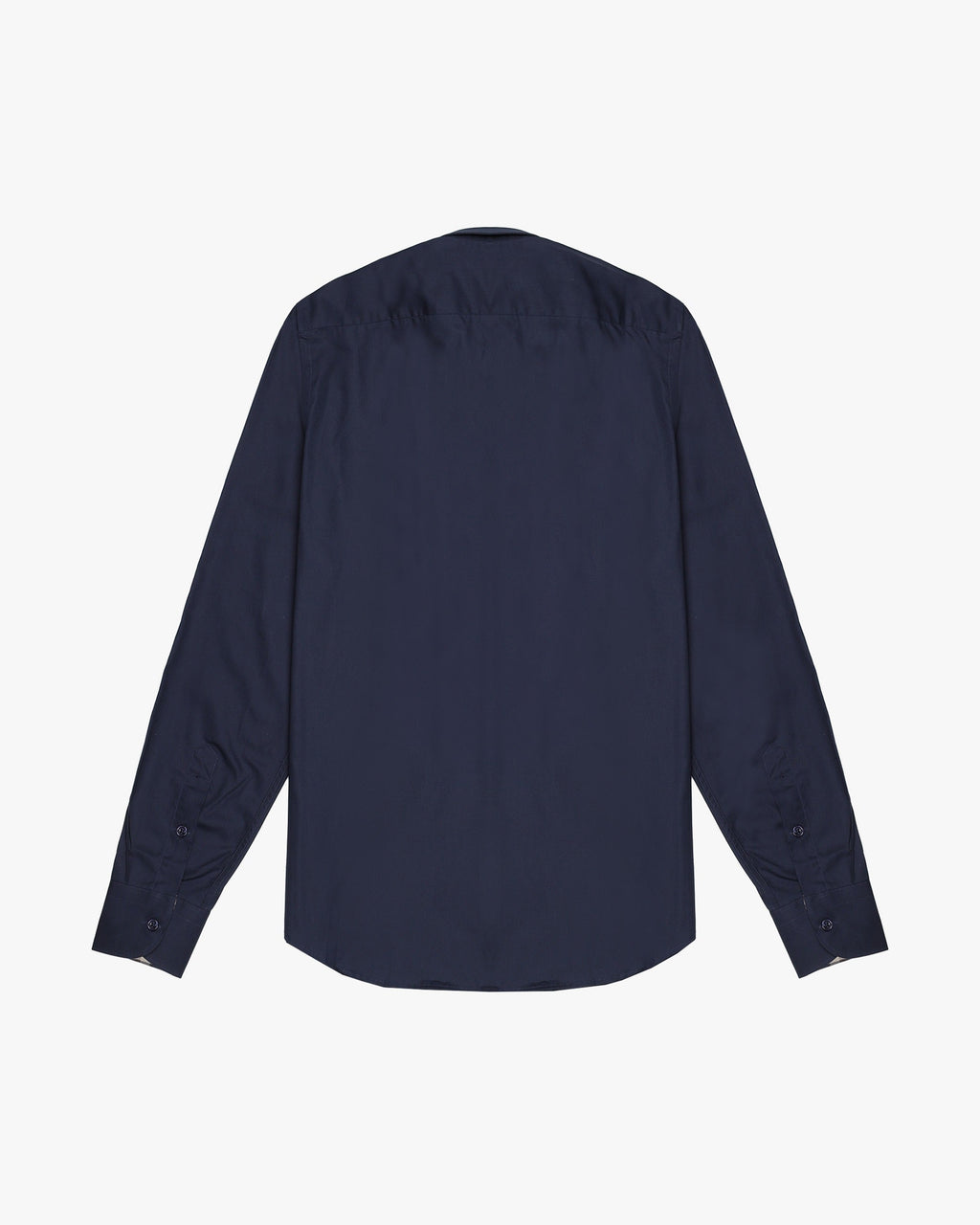 Button Down Popeline Shirt - Navy – Aquascutum Active