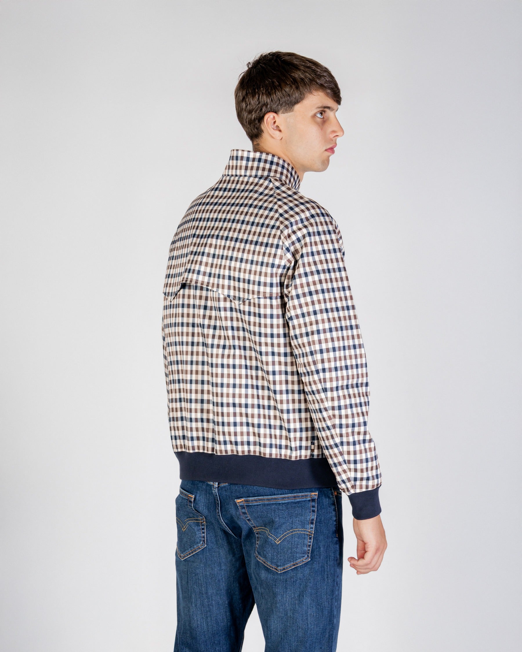 Archival Harrington Jacket - Club Check – Aquascutum Active
