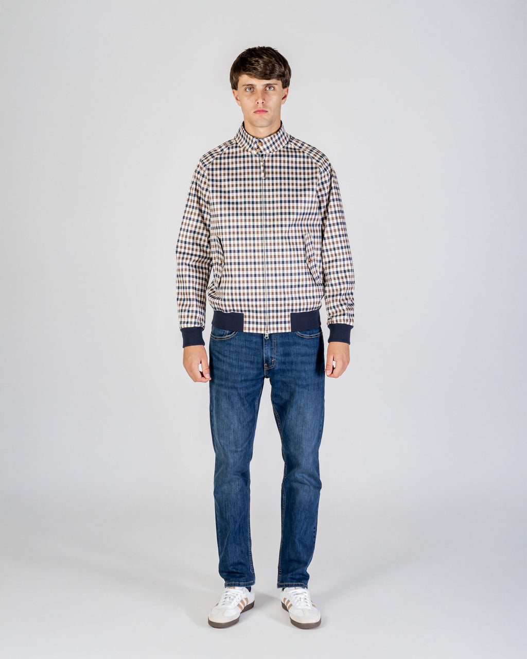 Archival Harrington Jacket - Club Check – Aquascutum Active